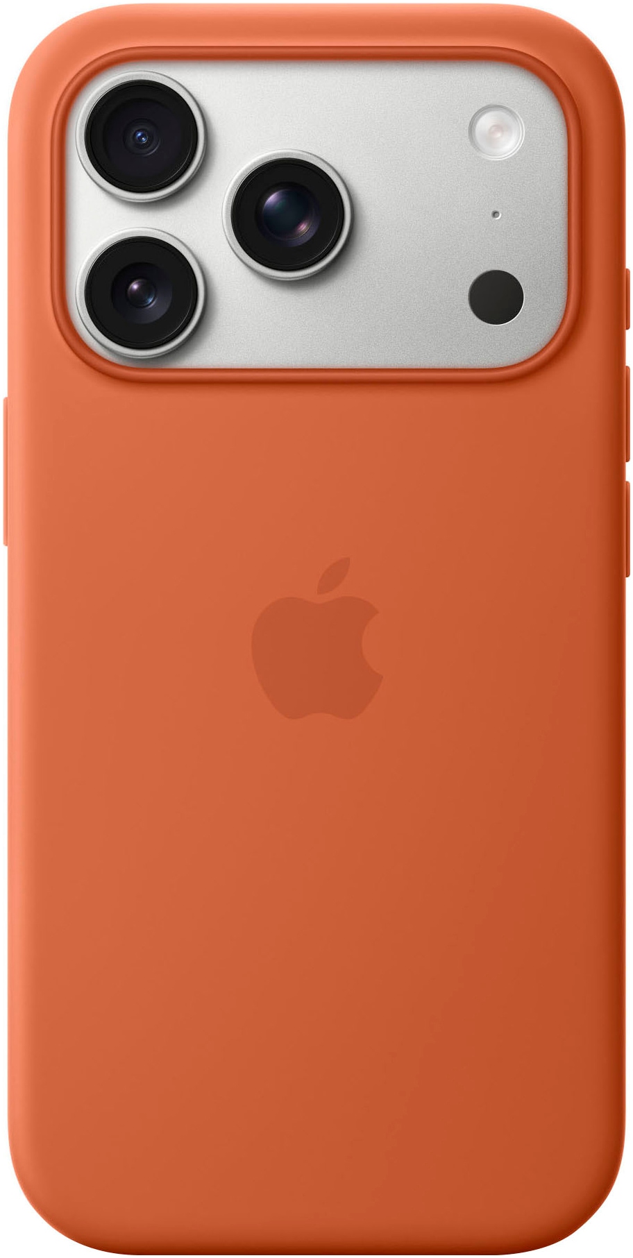 APPLE Smartphone-Hülle "iPhone 17 Pro Silikon Case mit MagSafe", Smartphonesterracotta, Hüllen