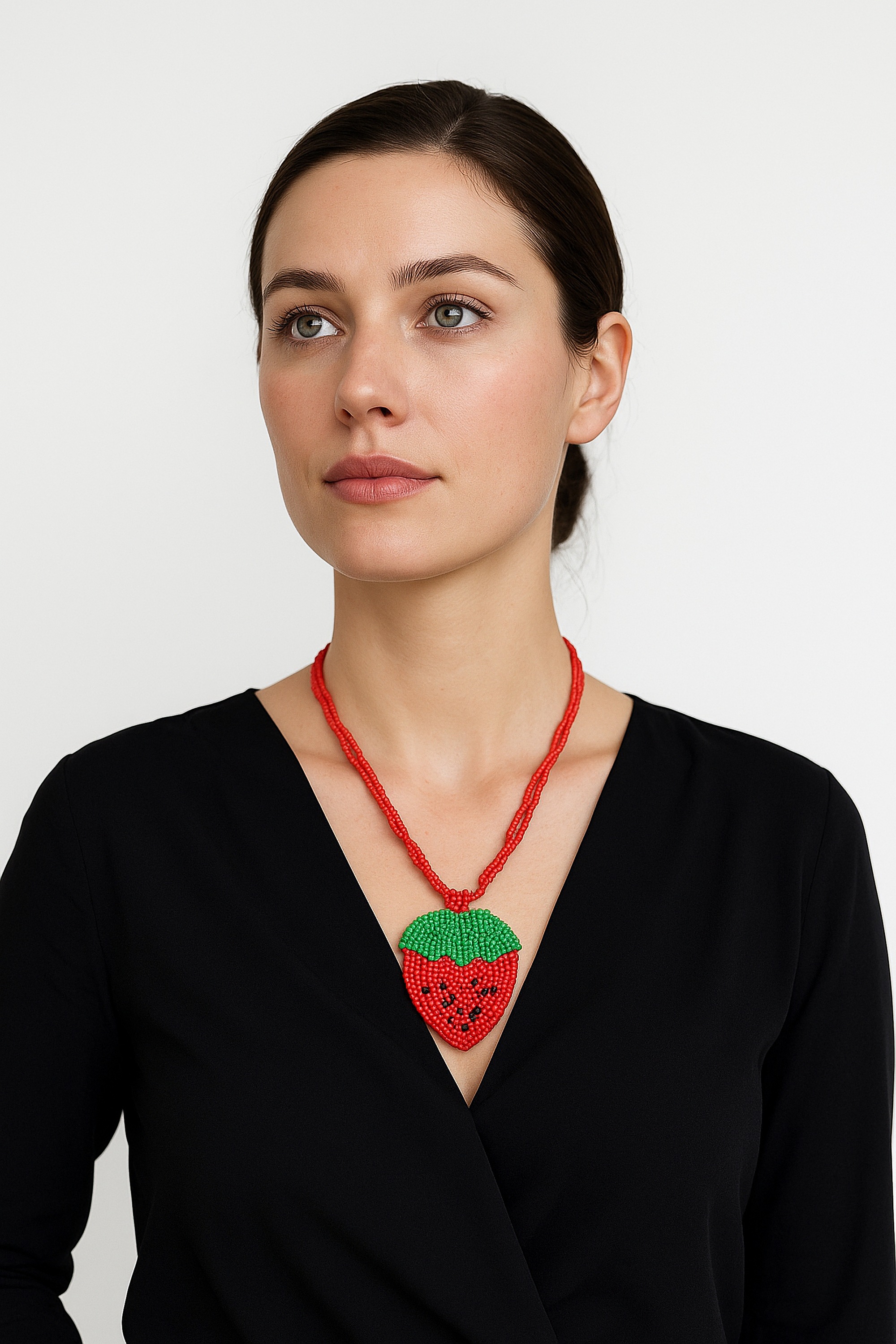 COLLEZIONE ALESSANDRO Kette mit Anhänger "Strawberry" mit echten Glasperlen günstig online kaufen