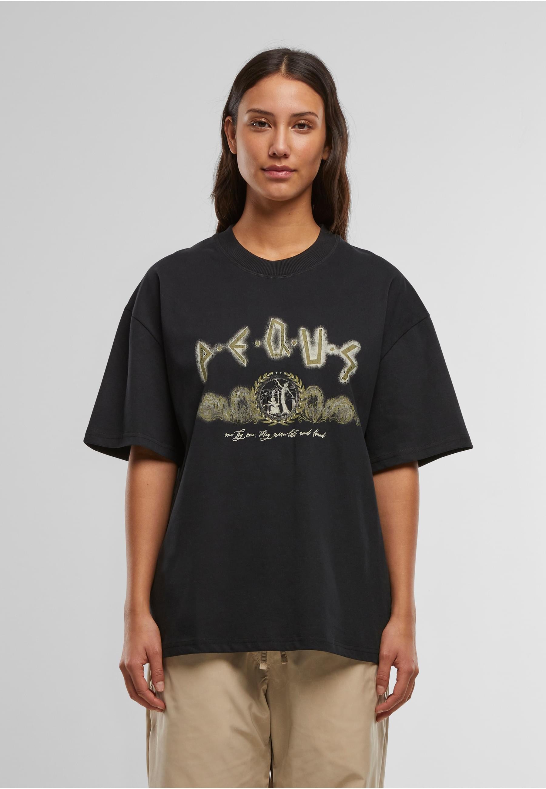 PEQUS T-Shirt »PEQUS PEQUS Ancient Painting T-Shirt«, (1 tlg.)