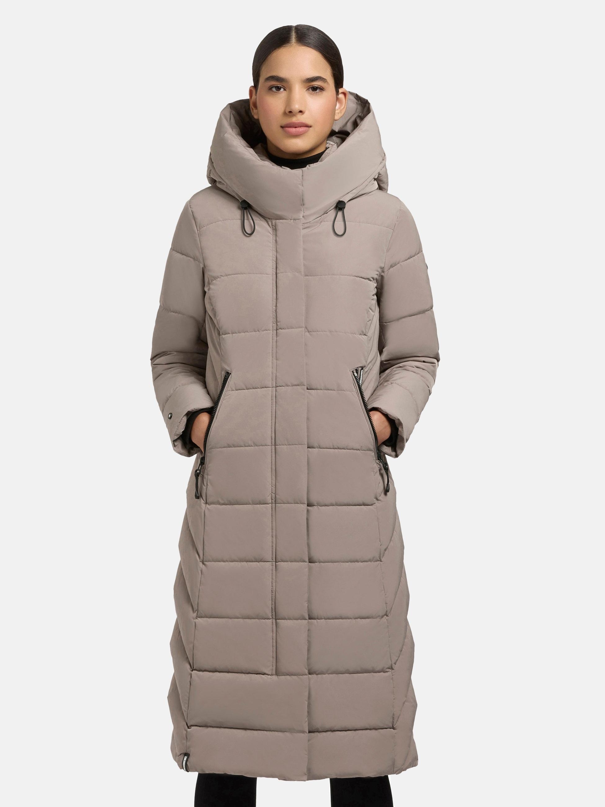 khujo Wintermantel "Sensy-YM", Warmer Steppmantel mit Kapuze günstig online kaufen