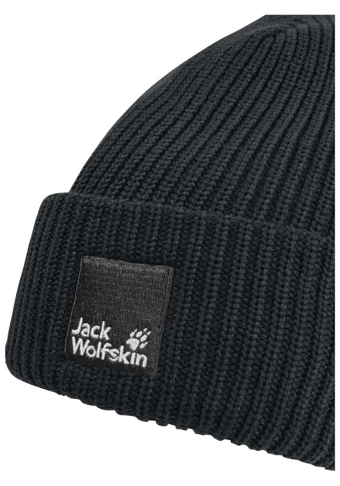 Jack Wolfskin Beanie »PERGAMON BEANIE« Strickmütze, winddicht, warm