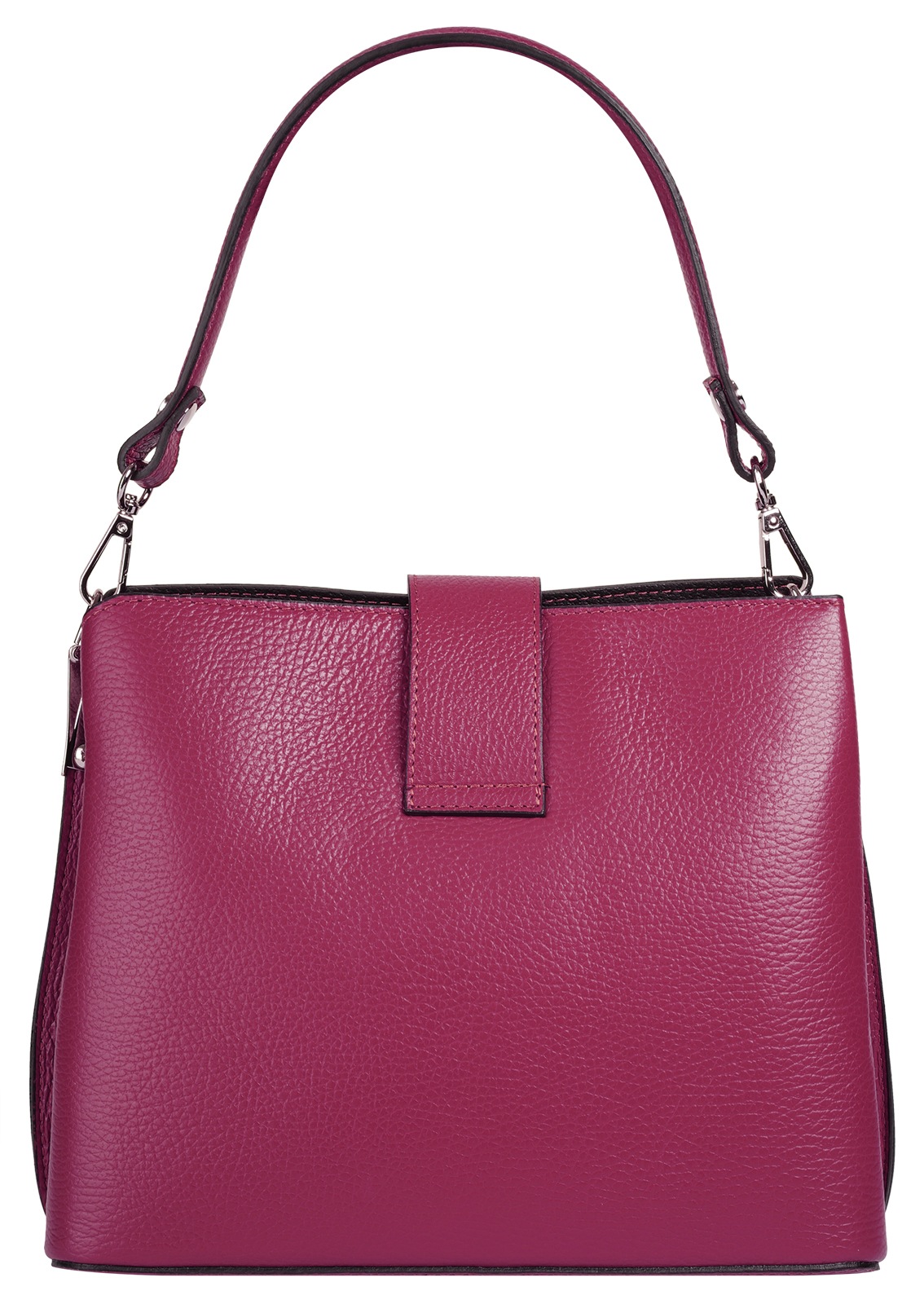 Thumbnail - Cluty Umhängetasche echt Leder, Made in Italy