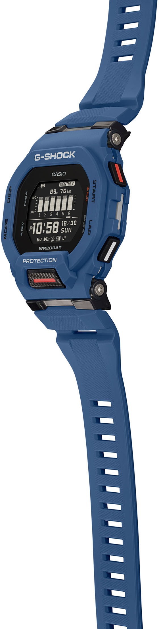 CASIO G-SHOCK Smartwatch »GBD-200-1ER«, Armbanduhr, Herrenuhr, Bluetooth, Schrittzähler, Stoppfunktion)