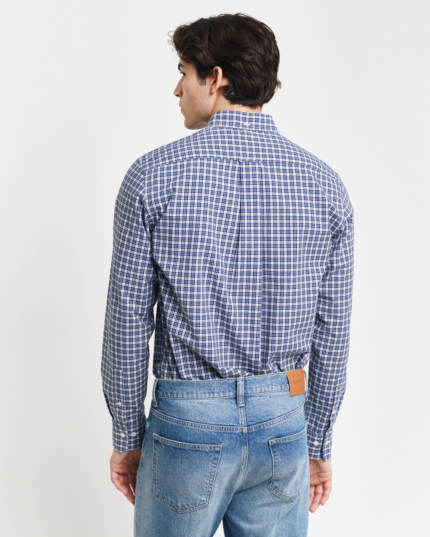 Gant Blusenshirt REG POPLIN SMALL CHECK SHIRT günstig online kaufen