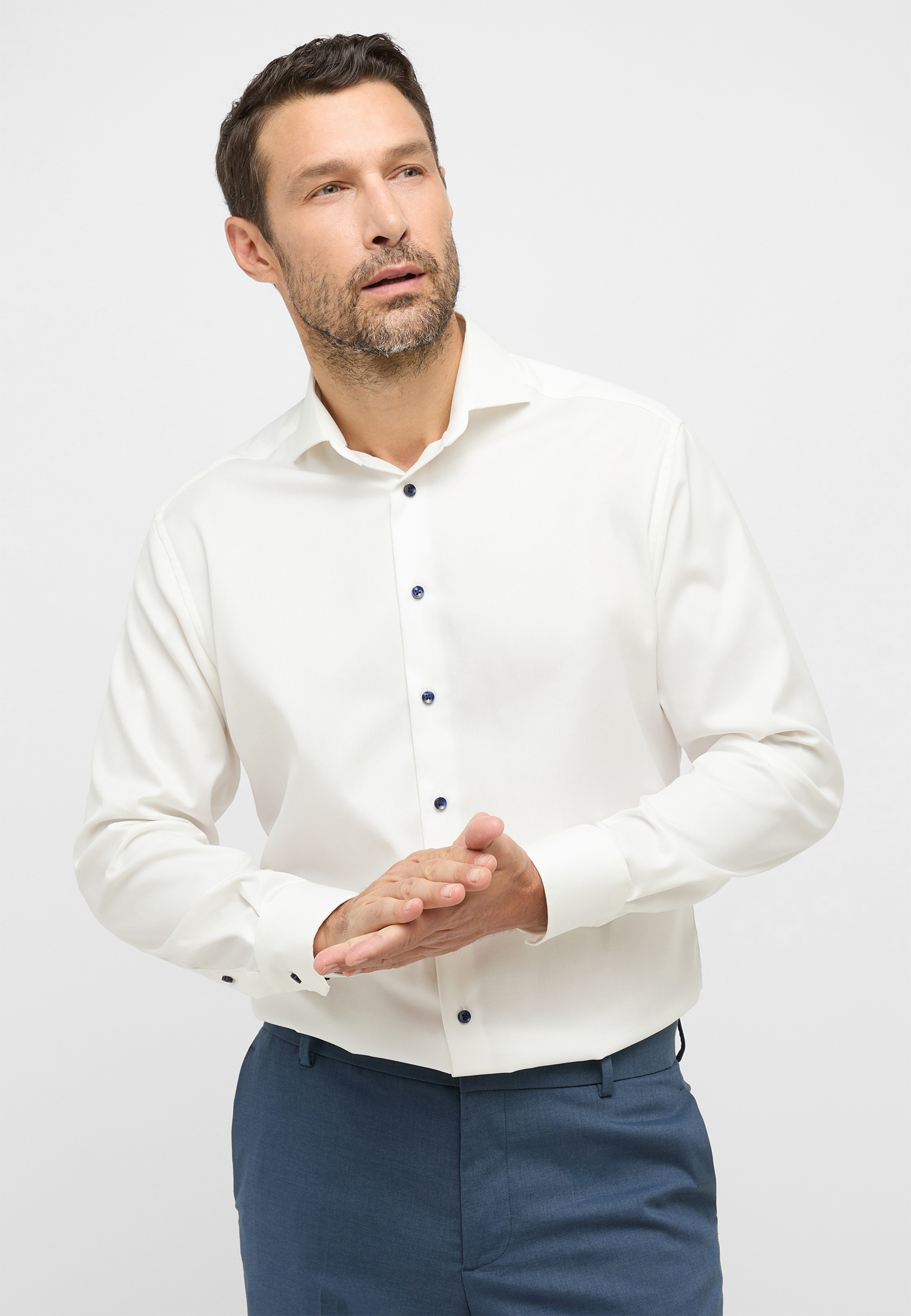 Eterna Langarmhemd "MODERN FIT" NON IRON (bügelfrei) günstig online kaufen