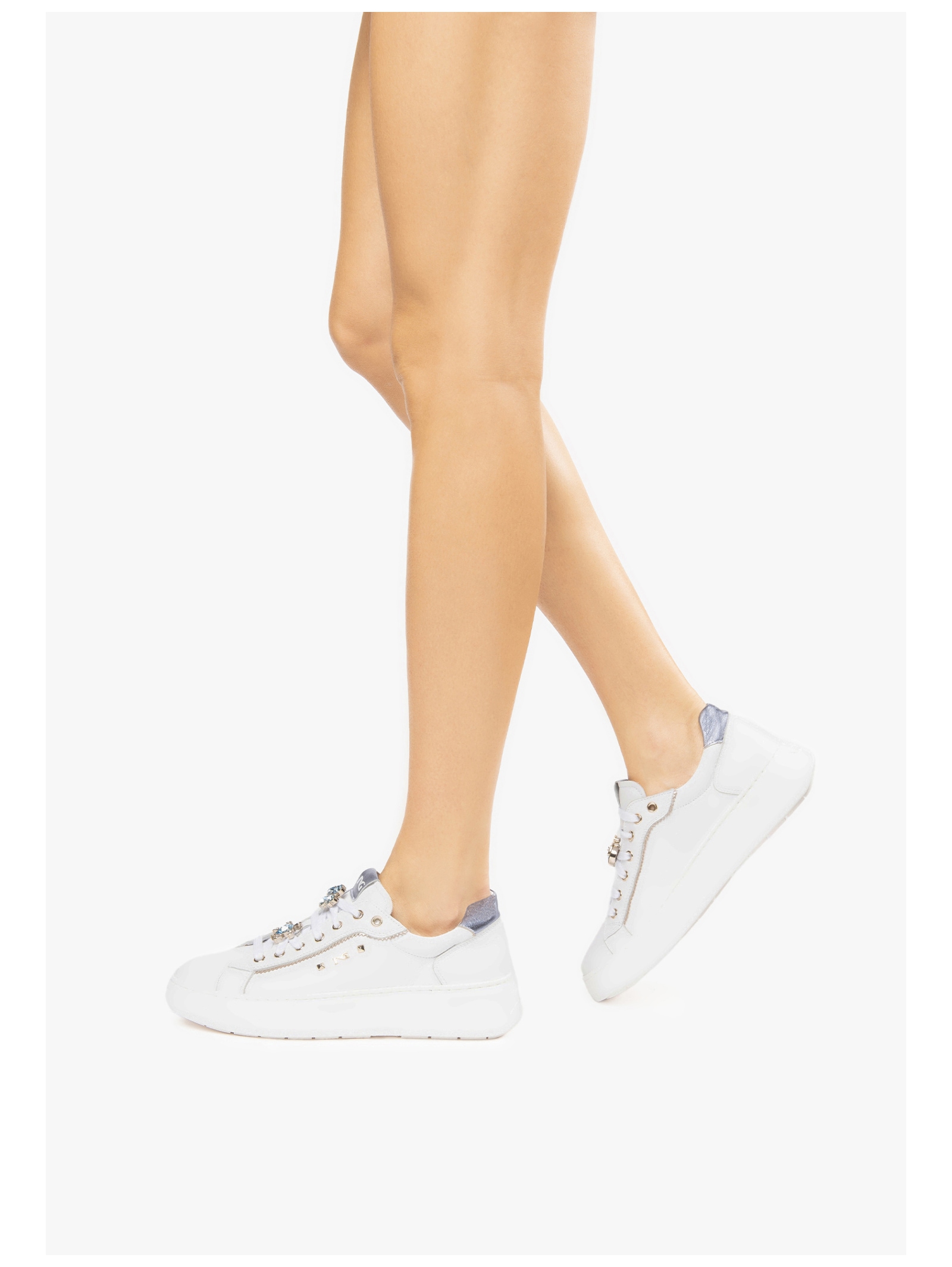 Nero Giardini Plateausneaker »Nero Giardini Sneaker Leder/Textil«