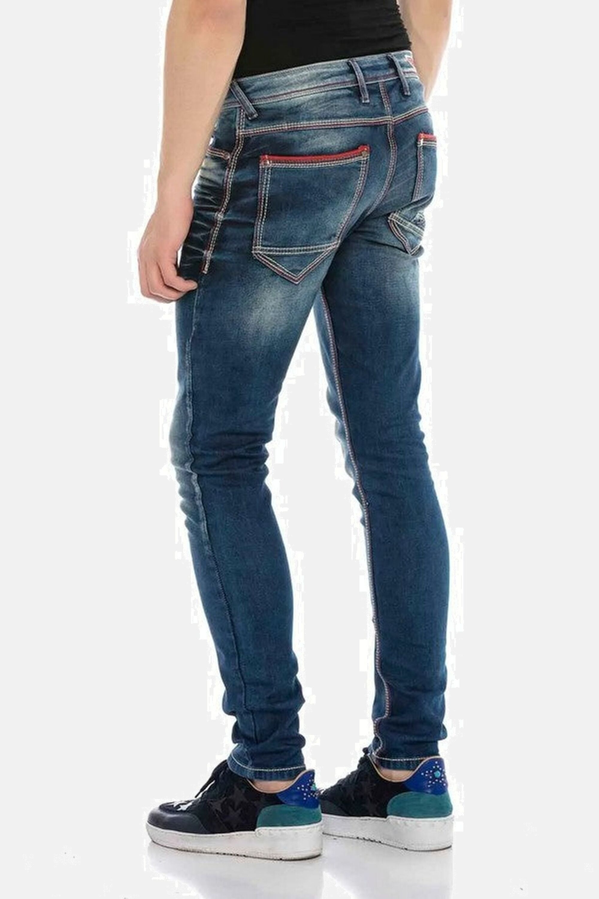 Cipo & Baxx Straight-Jeans »Jeans«, im Straight Fit-Schnitt, CD557