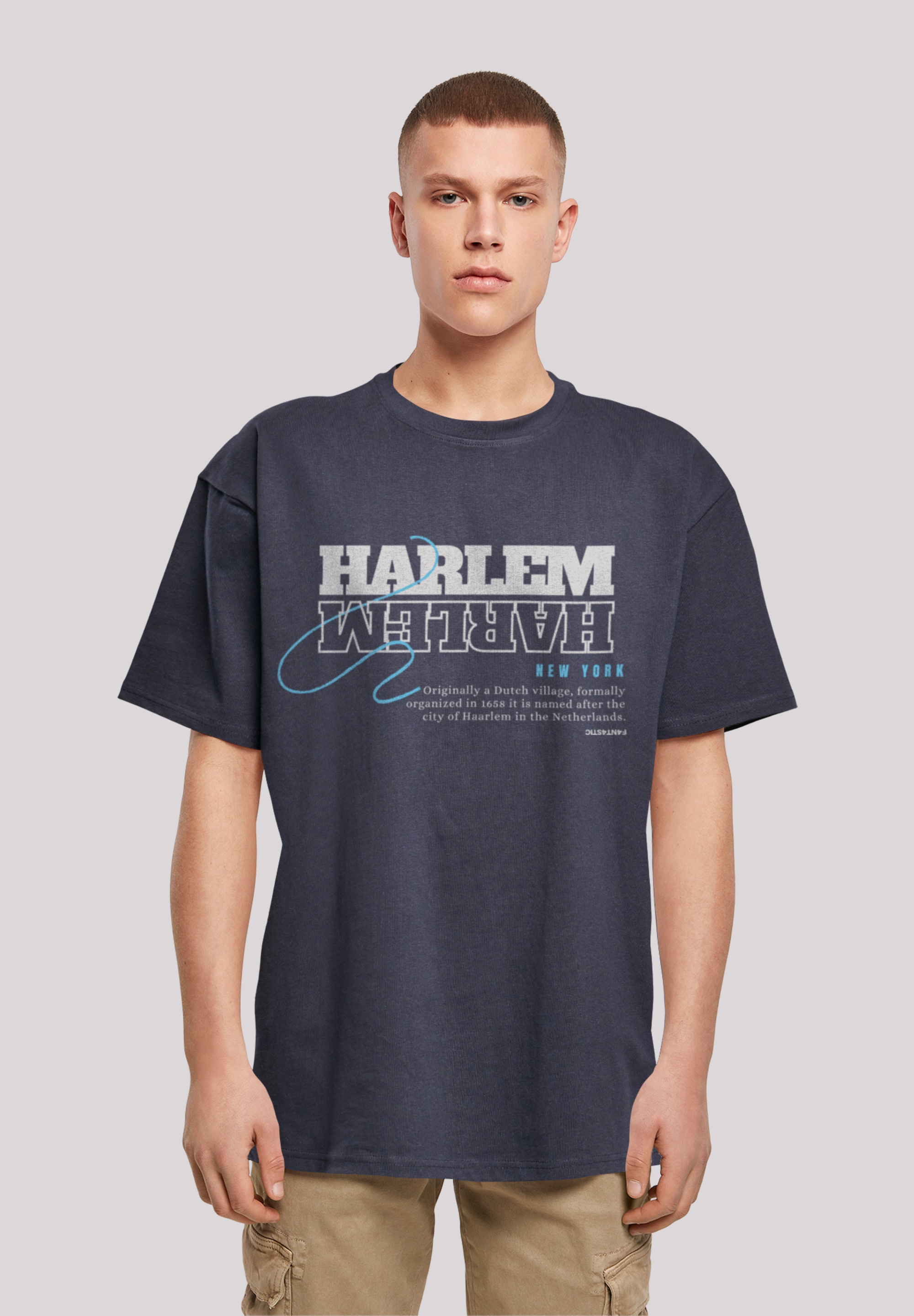 F4NT4STIC T-Shirt "Harlem OVERSIZE TEE", Print