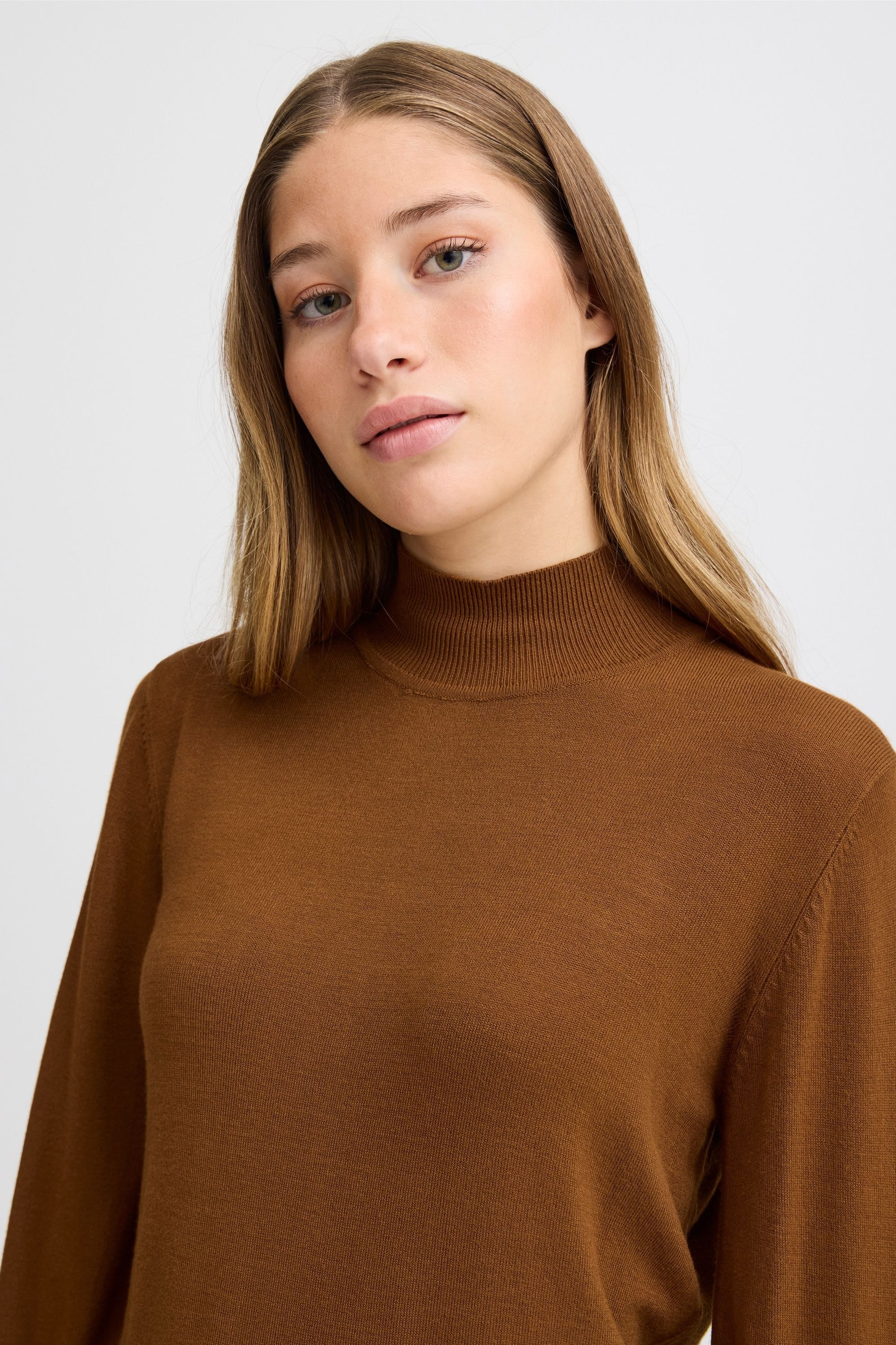 Ichi Strickpullover »Strickpullover IHMAFA TURTLE LS«