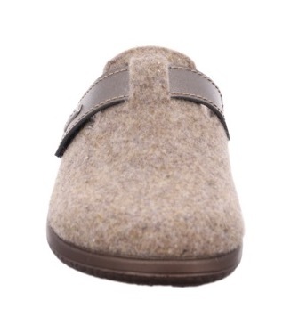 Thumbnail - Rohde Pantoffel "BARI" Hausschuh, Clog mit Klettverschluss-Riemchen