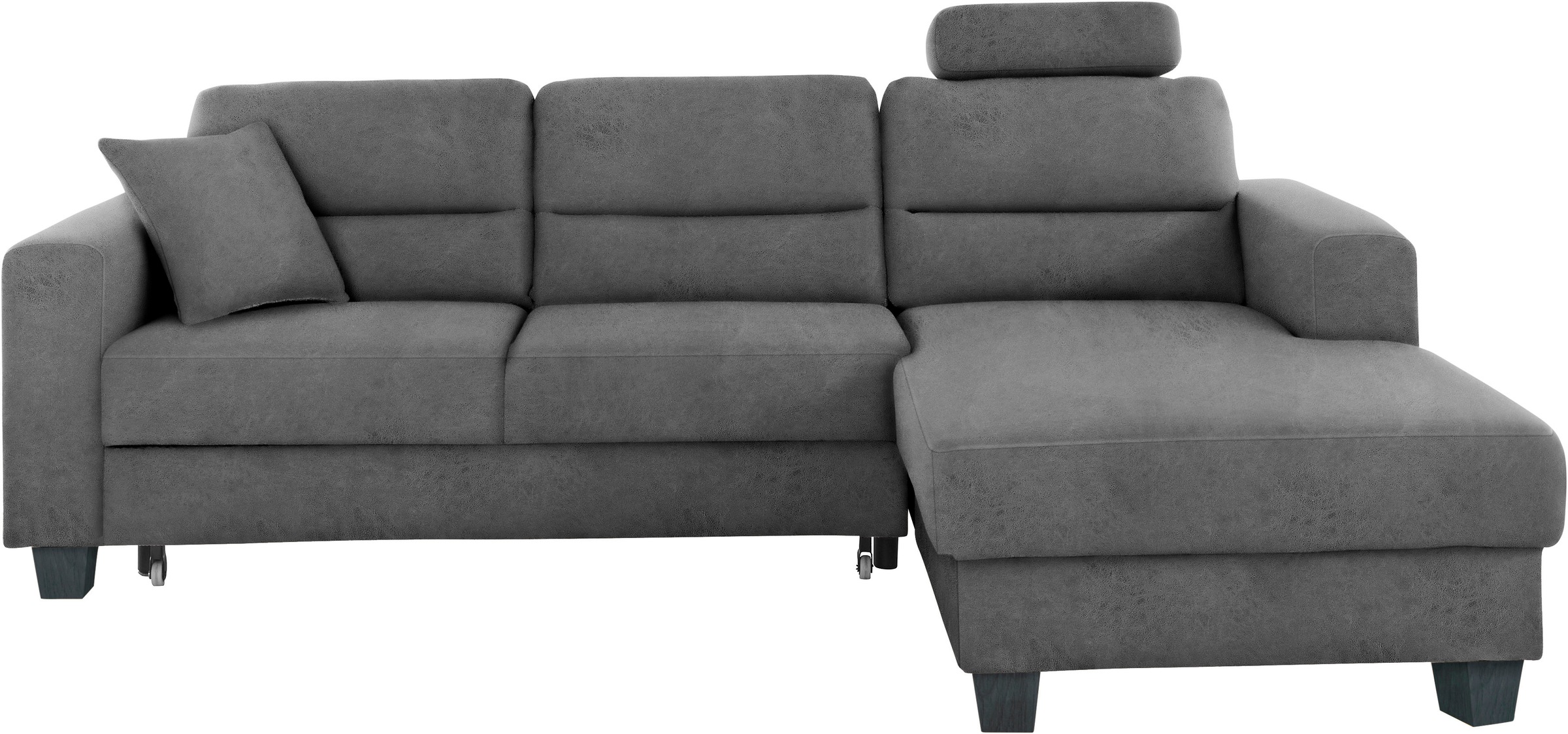 TRENDMANUFAKTUR Ecksofa "Chamber, zeitlos und modern, hoher Sitzkomfort, L- günstig online kaufen