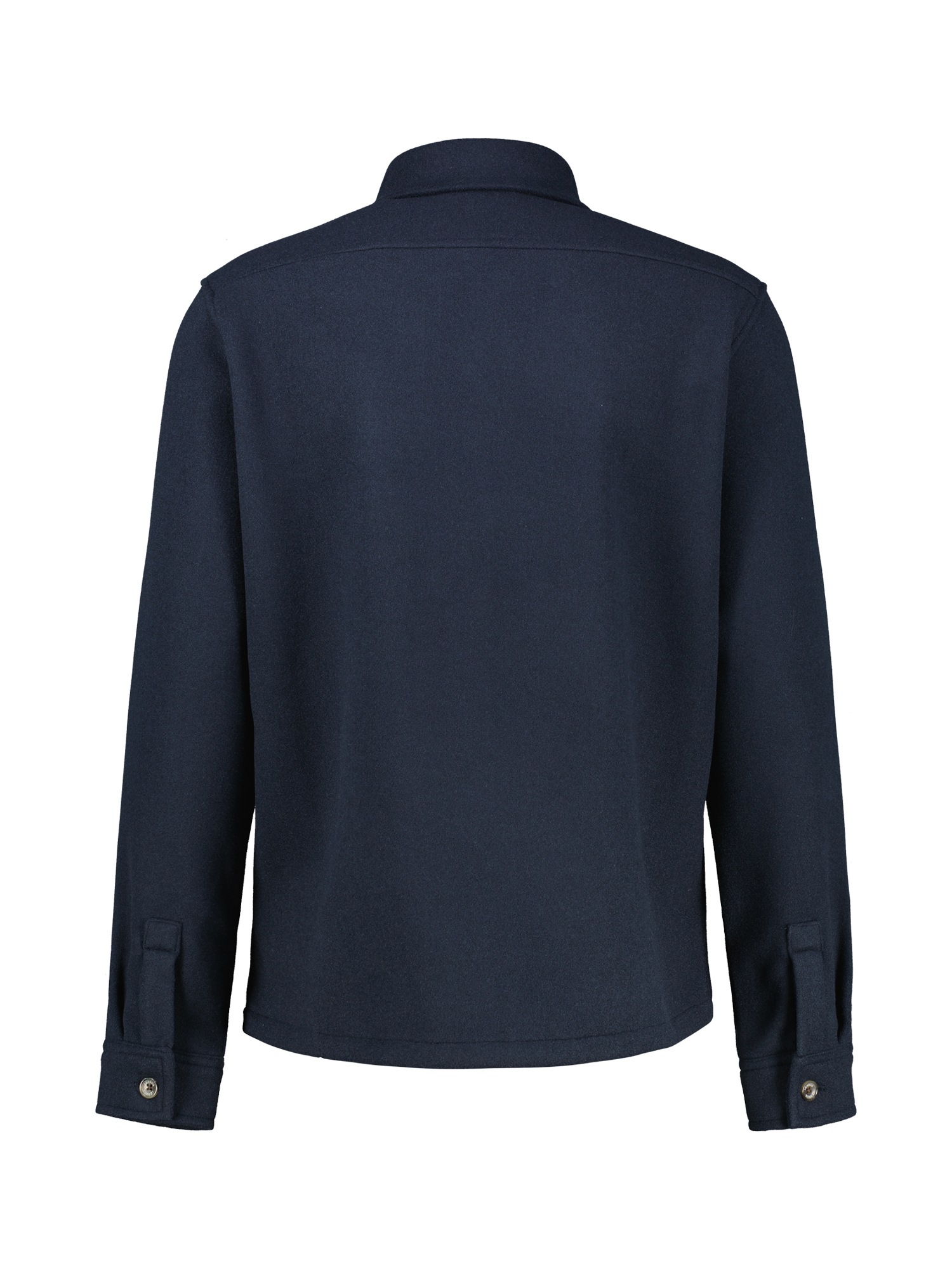 LERROS Langarmhemd "LERROS Übergrössen-Hemdjacke in Wolloptik" günstig online kaufen