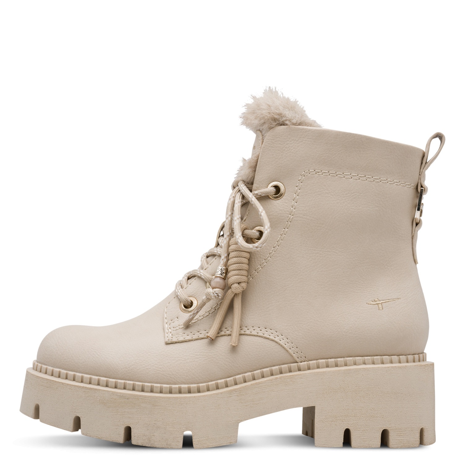 Tamaris Winterboots  Blockabsatz, Schnürboots in veganer Verarbeitung