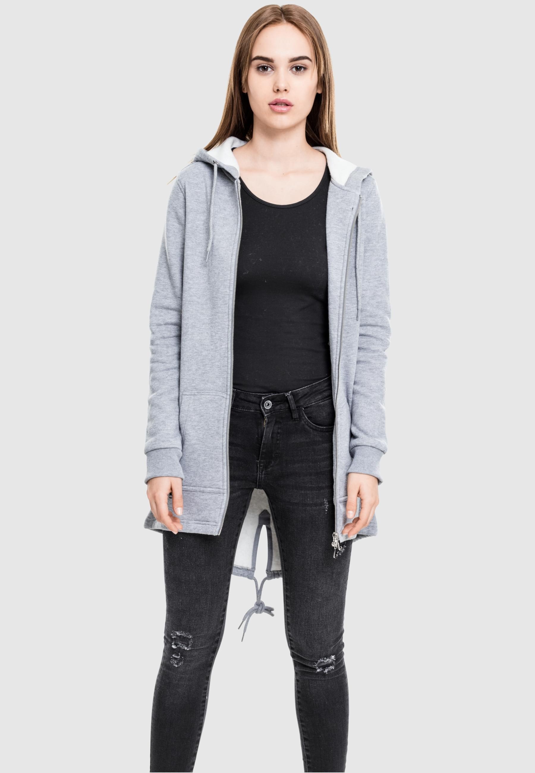 URBAN CLASSICS Sweatjacke »Urban Classics Damen Ladies Sweat«
