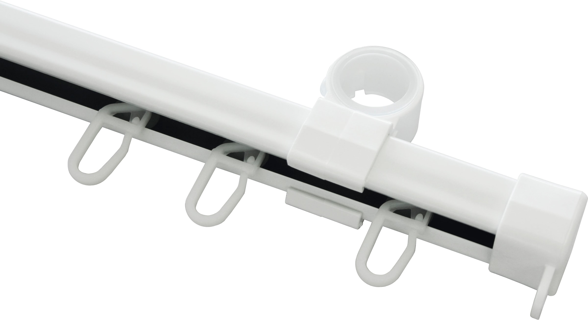 GARDINIA U-Schiene, Fixmaß, 1-läufig
