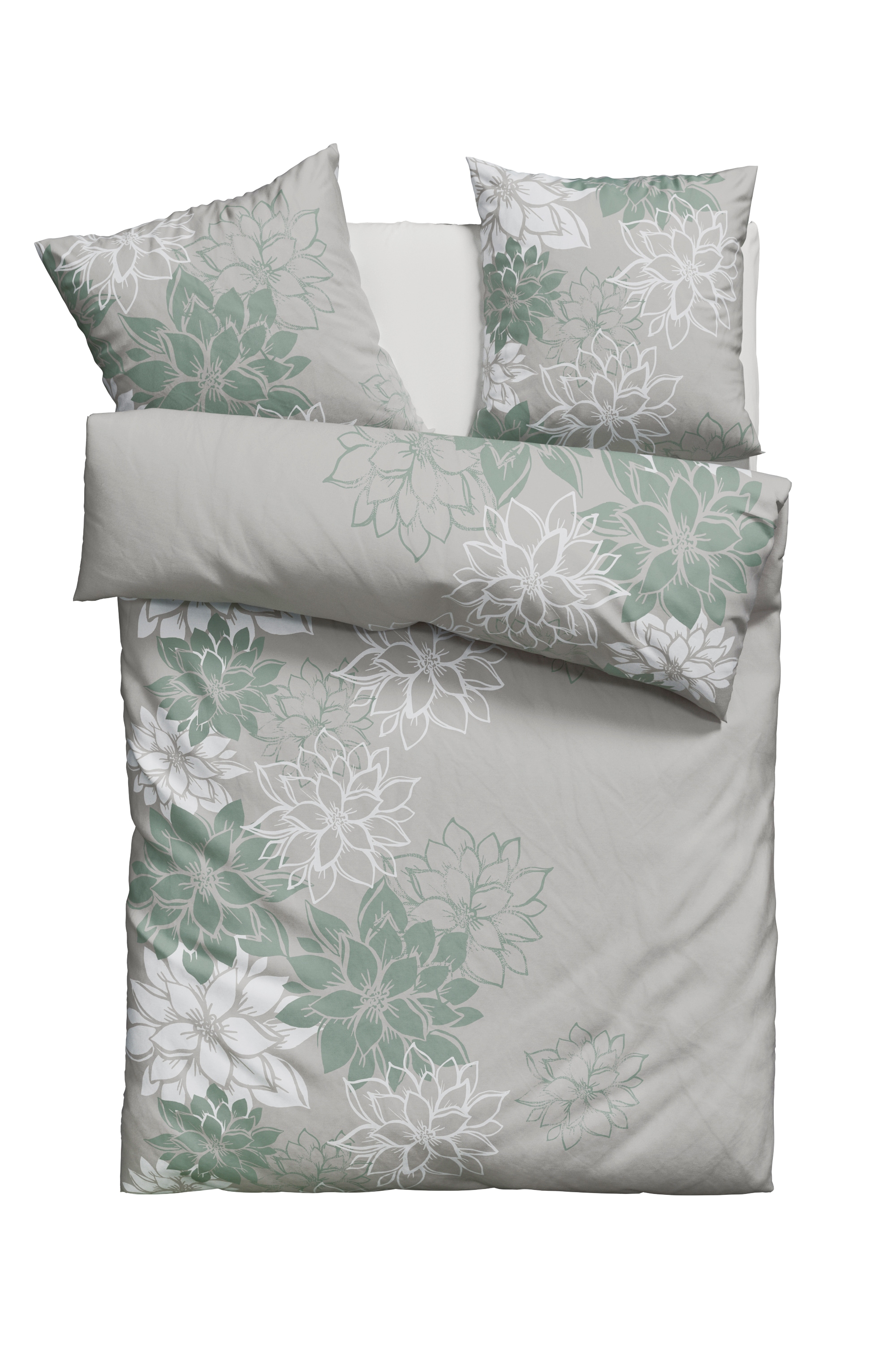Home affaire Bettwäsche "Susan in Gr. 135x200 oder 155x220 cm" 2 Stk. tlg. günstig online kaufen