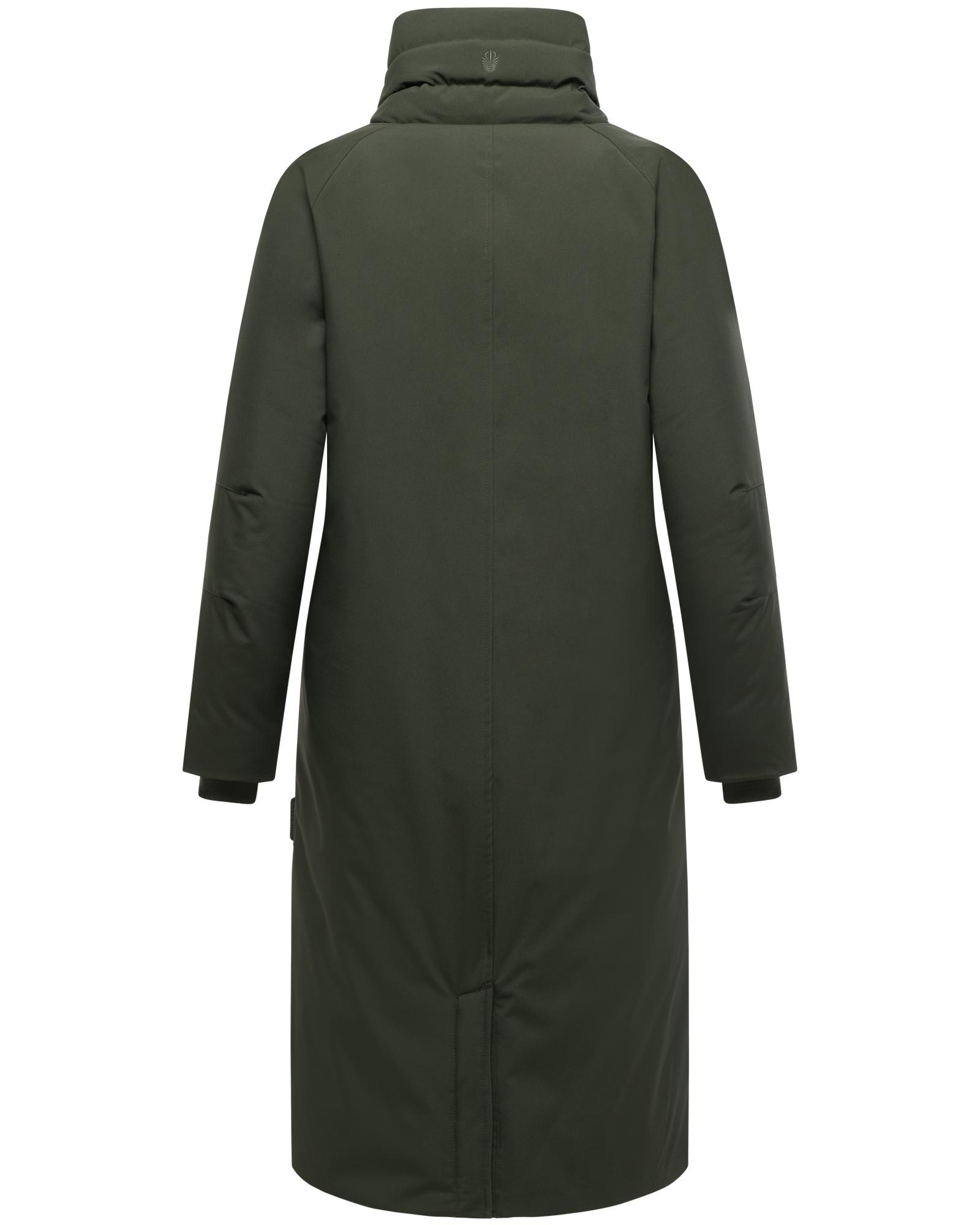 Navahoo Wintermantel »Traumblüte 14« Warmer Parka mit Stehkragen