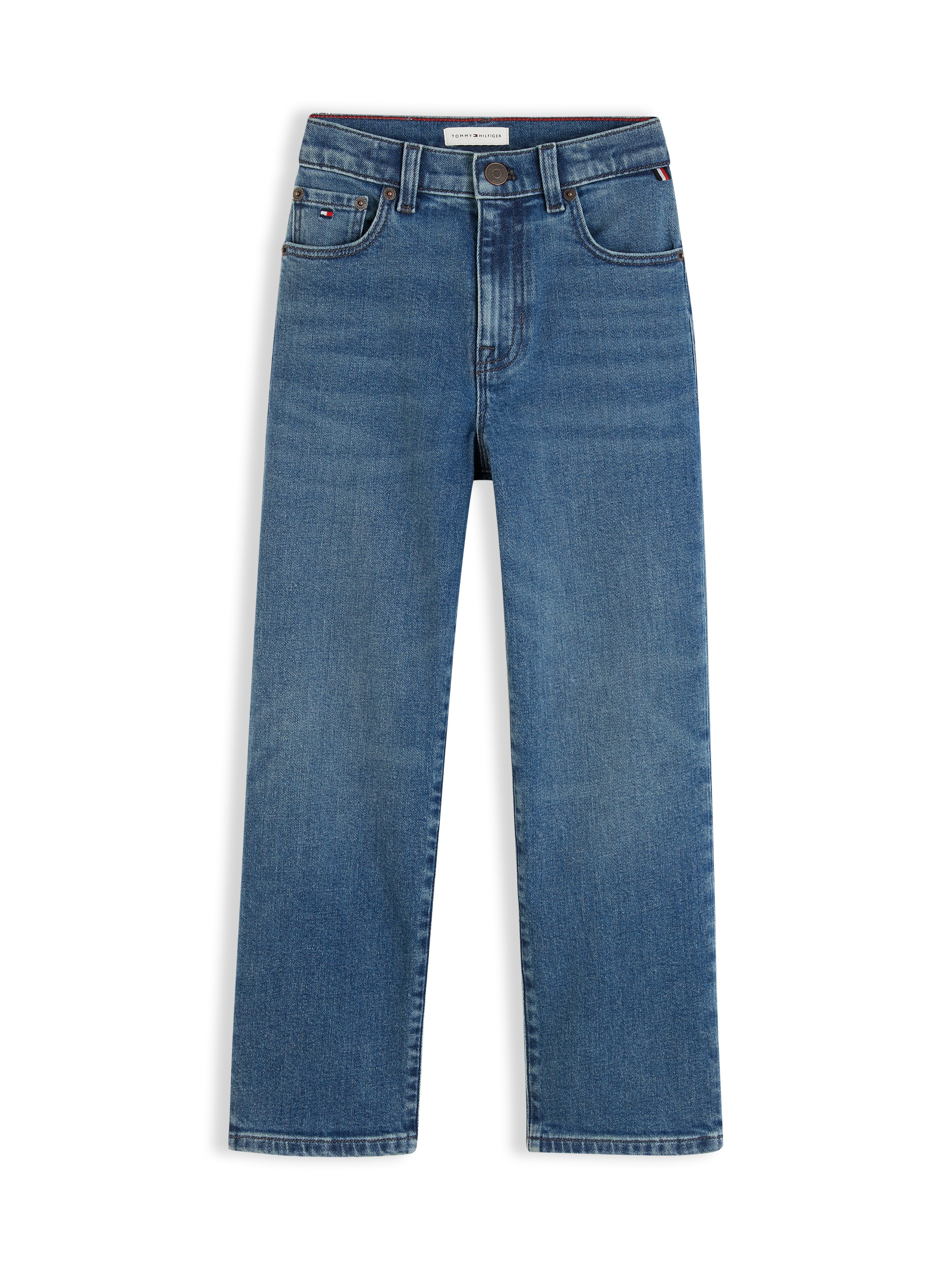 Tommy Hilfiger 5-Pocket-Jeans Relaxed Fit, Stretch-Denim, Kinder bis 16 Jahre