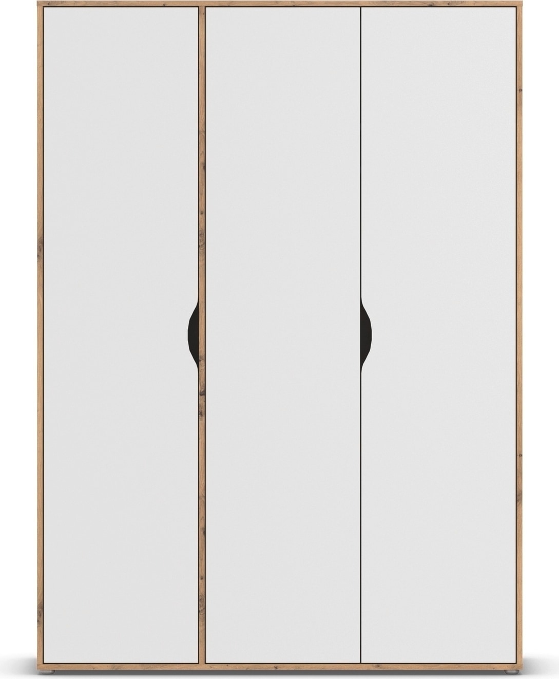 rauch Drehtürenschrank »Kleiderschrank Schrank Garderobe Wäscheschrank NARAI viel Stauraum«, (in 3 verschiedenen Ausstattungen BASIC/CLASSIC/PREMIUM), Griffausfräsungen für eine grifflose Optik TOPSELLER MADE IN GERMANY