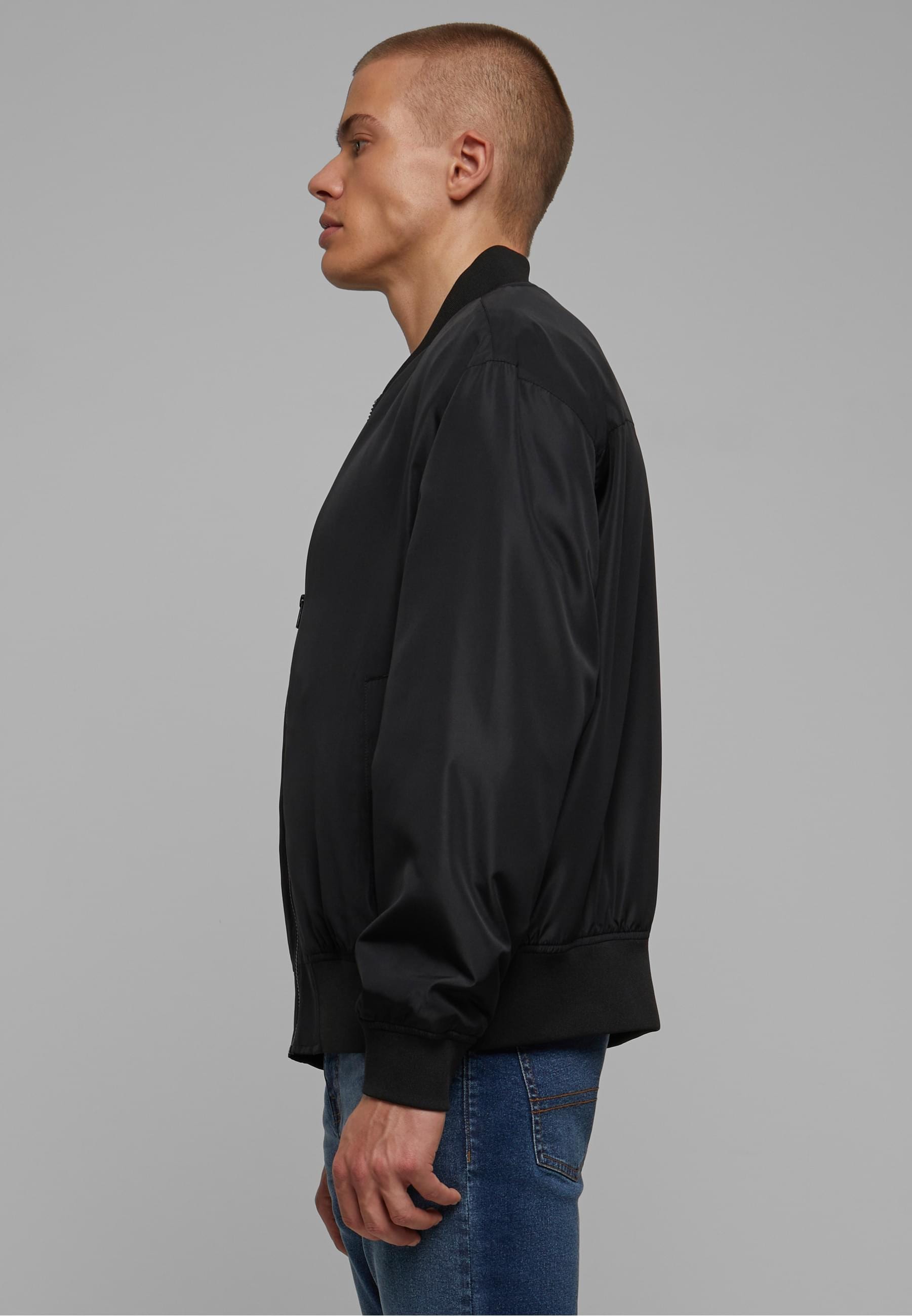 URBAN CLASSICS Bomberjacke »Urban Classics Herren Recycled Bomber Jacket«, (1 St.), ohne Kapuze