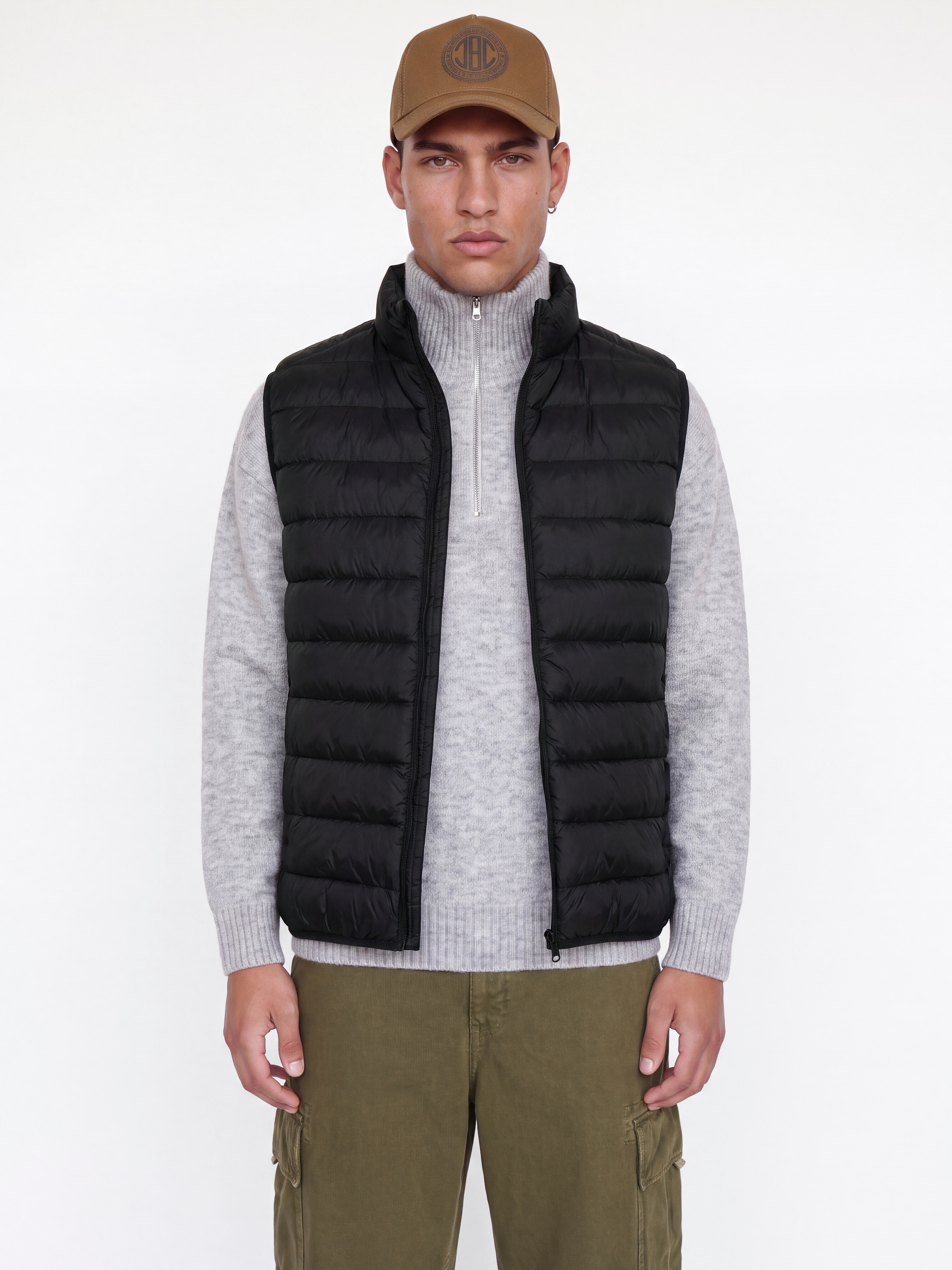 Jack & Jones Steppweste "JJEBERG LIGHT DOWN BODYWARMER NOOS" Kunstfaser, regular fit