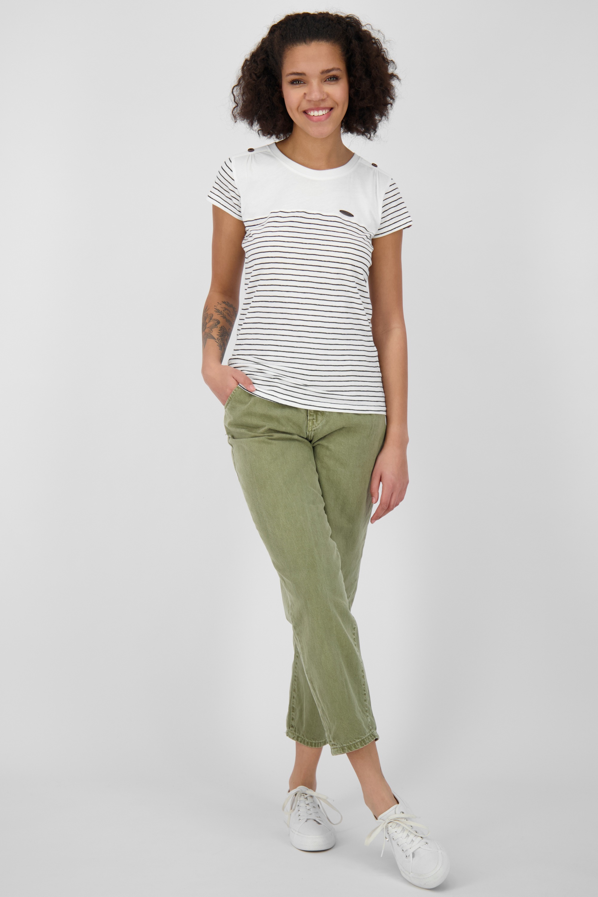 Alife & Kickin Rundhalsshirt »Damen LioAK Z«