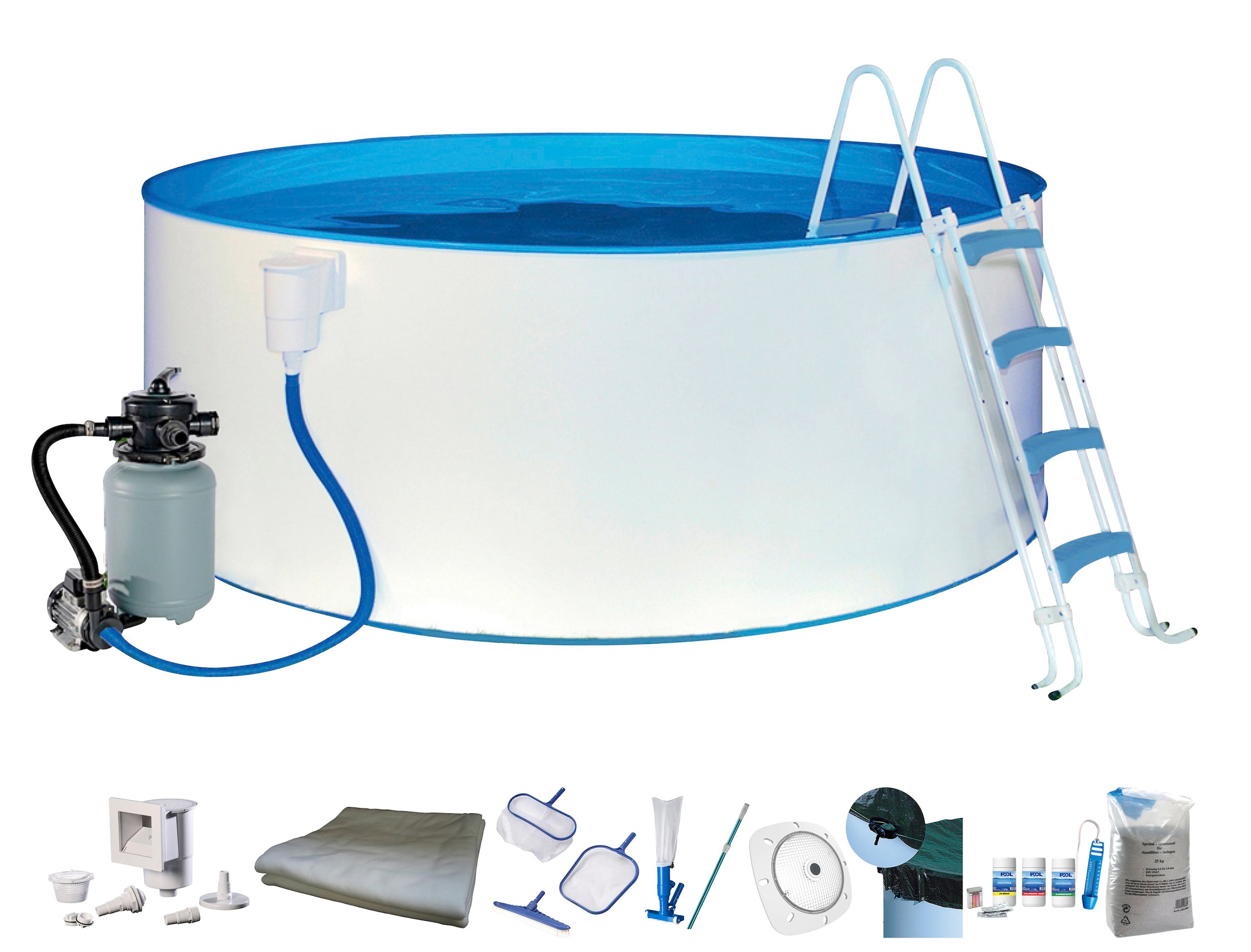 my POOL BWT Rundpool "inkl. LED-Scheinwerfer zur effektvollen Beleuchtung" günstig online kaufen