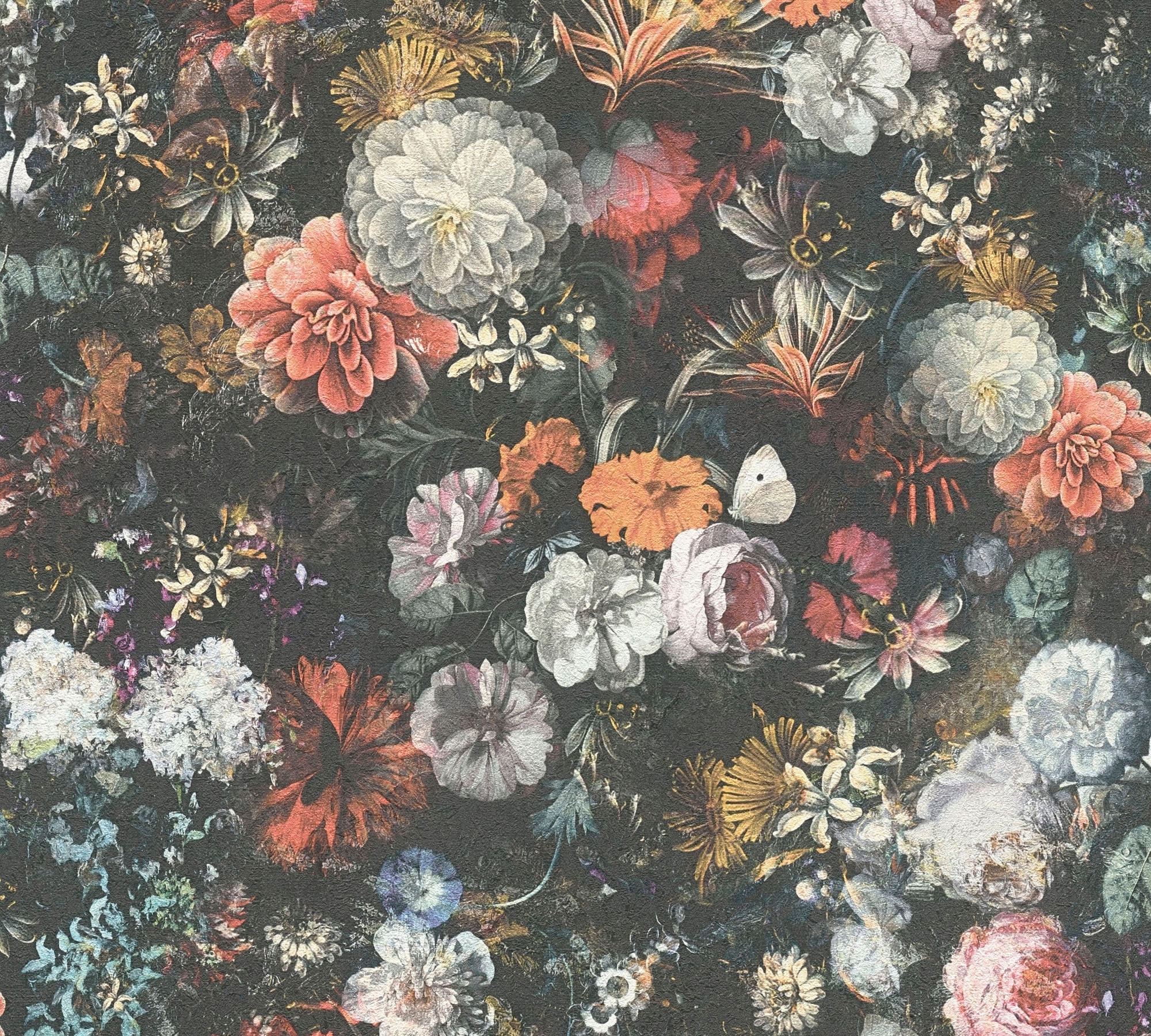 BAUR living »Mata walls geblümt-floral-natürlich, Hari«, Blumen | Rechnung Tapete auf Vliestapete Florale