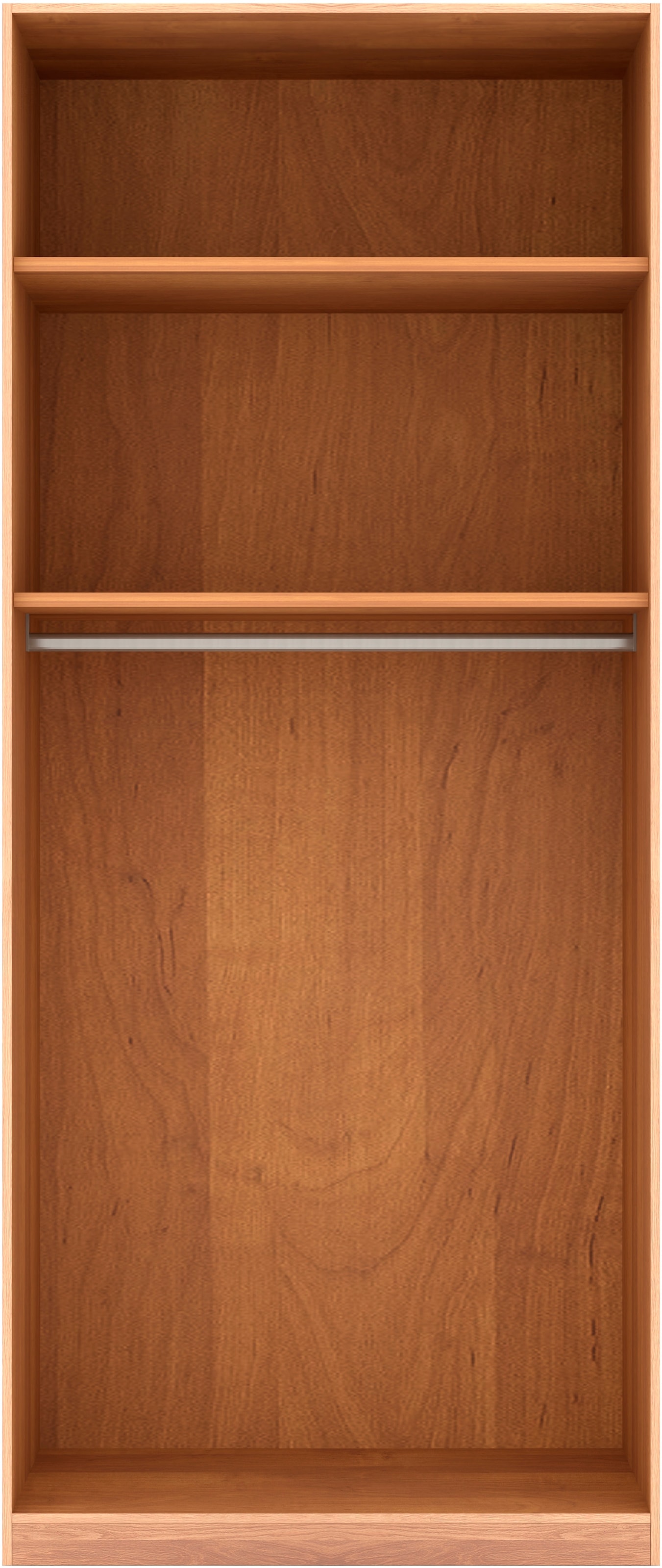 Musterring Kleiderschrank »Sorrent, Kleiderschrank, teilmassiv Eiche« mit Türdämpfern, in 5 Breiten & 2 Höhen, extra Böden, MADE IN GERMANY,  Türen in Eiche massiv mit Absetzung in Schiefer, verschiedene Maße