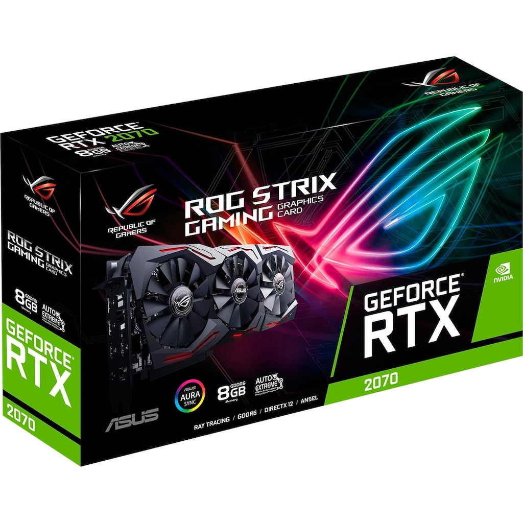 Asus Grafikkarte »ROG STRIX RTX 2070 8G GAMING«, 8 GB, GDDR6