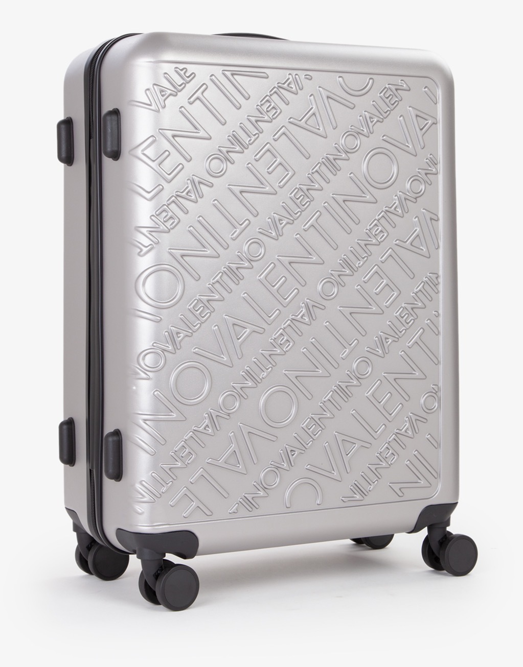 VALENTINO BAGS Koffer "MARS, 65 cm", silber, Kunststoff, Koffer, Trolley Reisegepäck Koffer mittel groß