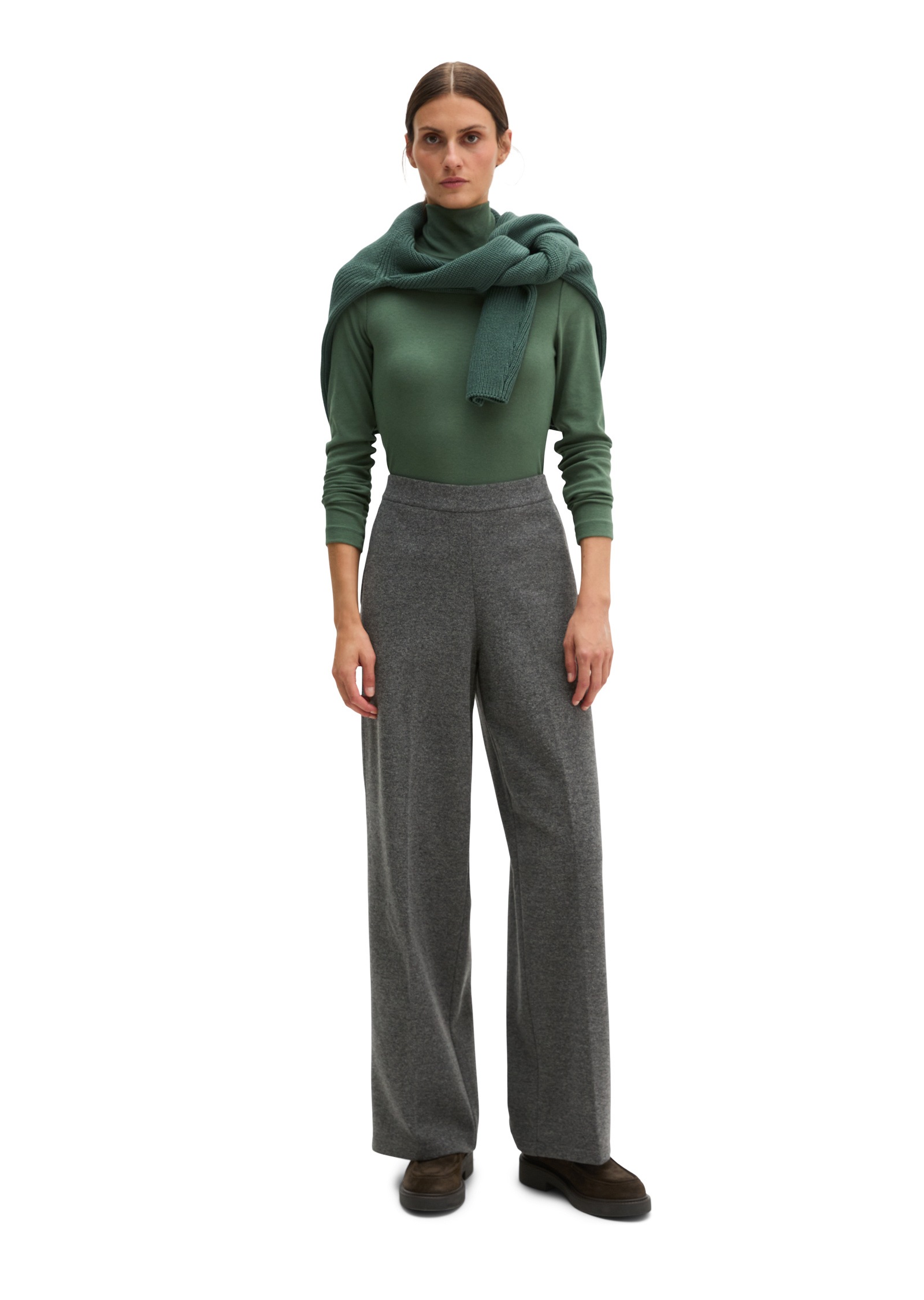 Marc O'Polo Jerseyhose »Bio-Baumwolle-Polyester-Viskose-Stretch-Mix«