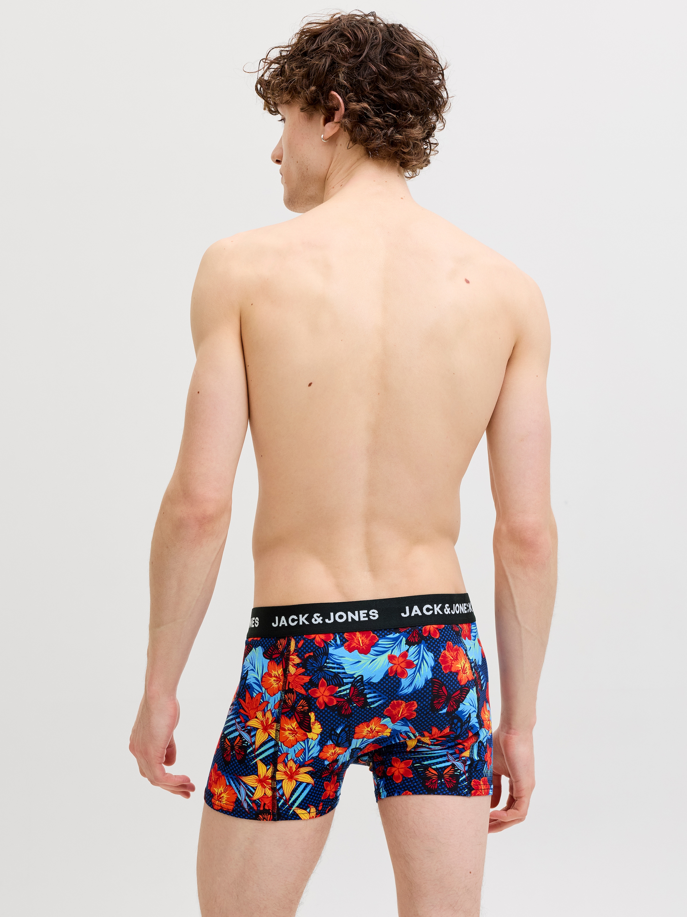 Jack & Jones Trunk »JACOZZIE TRUNKS 5 PACK STYD« Packung, 5 Stk. Baumwollmischung, elastischer Bund