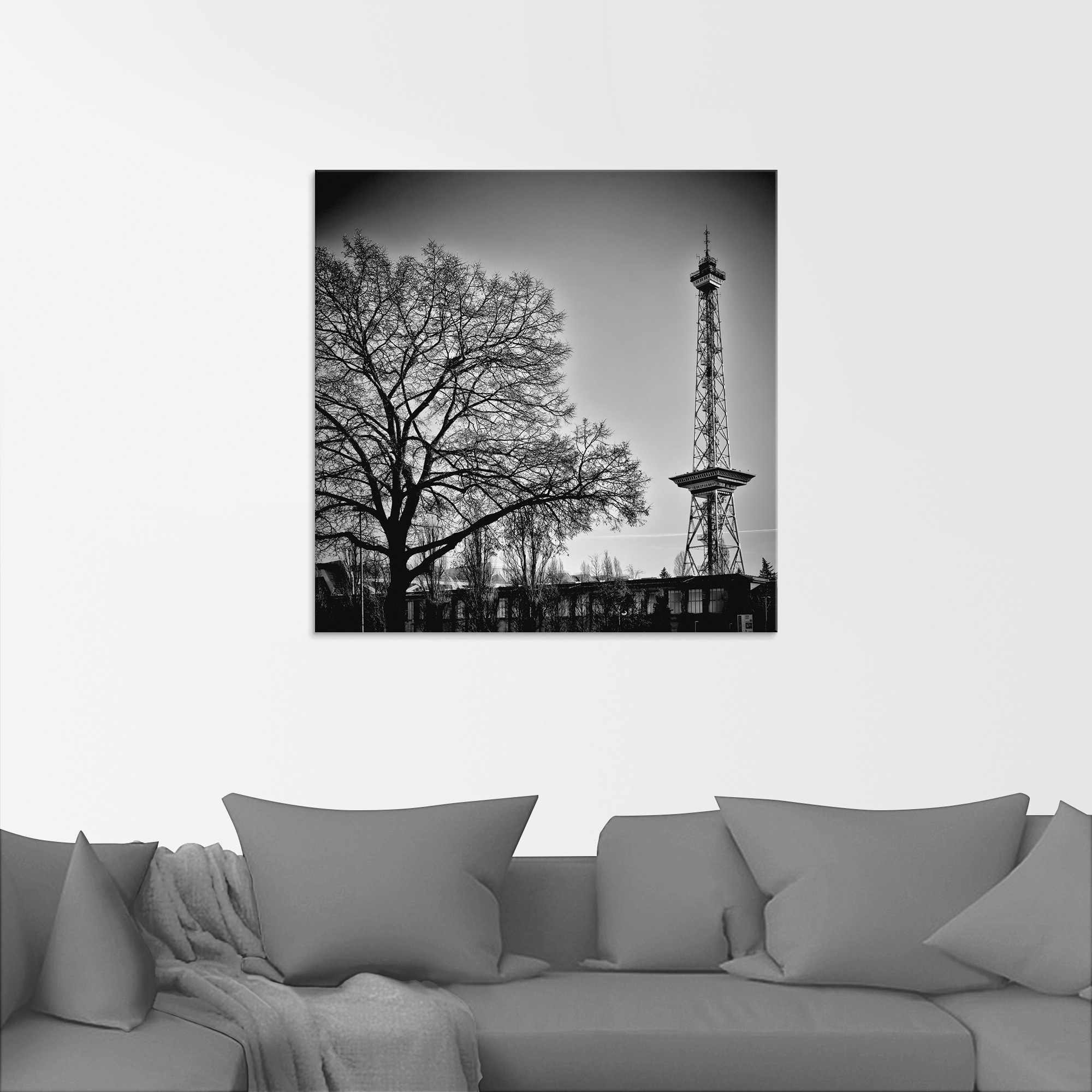 »Berlin Funkturm«, Artland St.), BAUR verschiedenen (1 Glasbild Größen bestellen Gebäude, | in