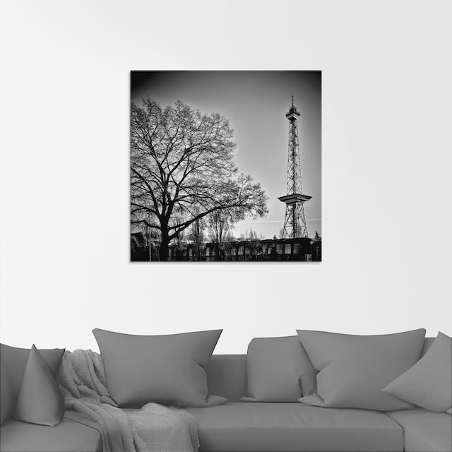 Artland Glasbild »Berlin Funkturm«, Gebäude, (1 St.), in verschiedenen  Größen bestellen | BAUR