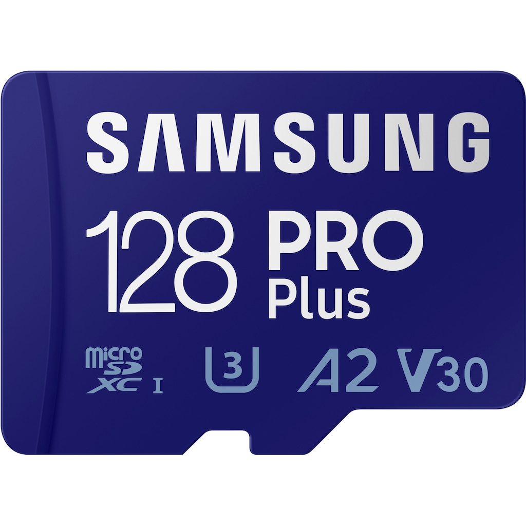 Samsung Speicherkarte »PRO Plus microSDXC Full HD & 4K UHD inkl. USB-Kartenleser«, (UHS Class 10 160 MB/s Lesegeschwindigkeit)