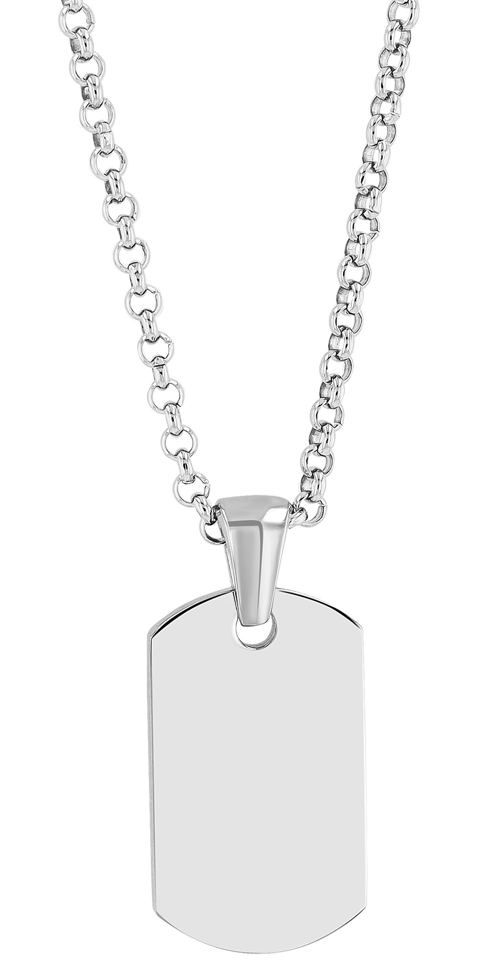 Adelia´s Kettenanhänger »Unisex Anhänger – Gravuranhänger aus Edelstahl«  Zum Verschenken – passend für viele Anlässe