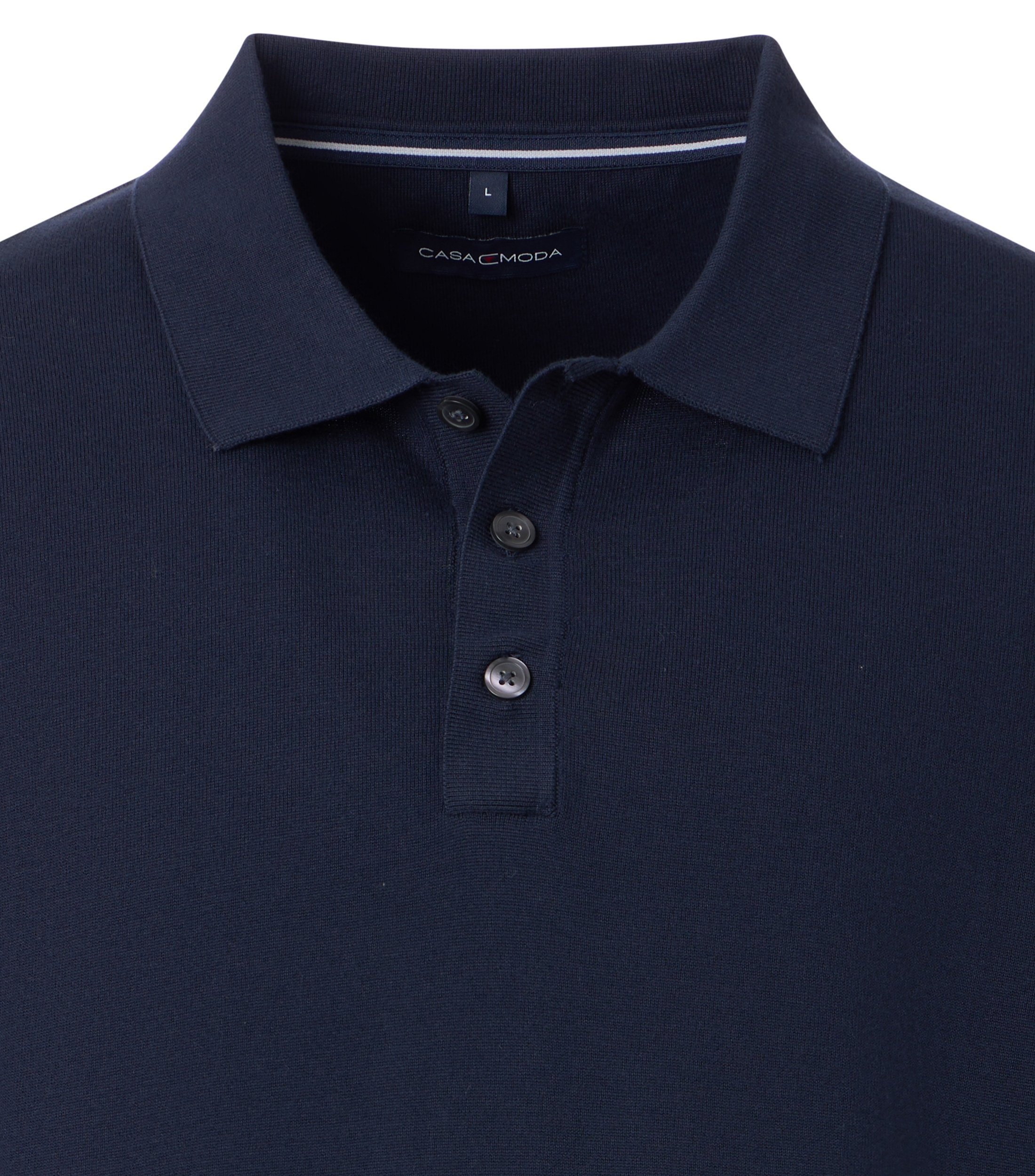CASAMODA Poloshirt »CASAMODA Polo-Shirt uni«