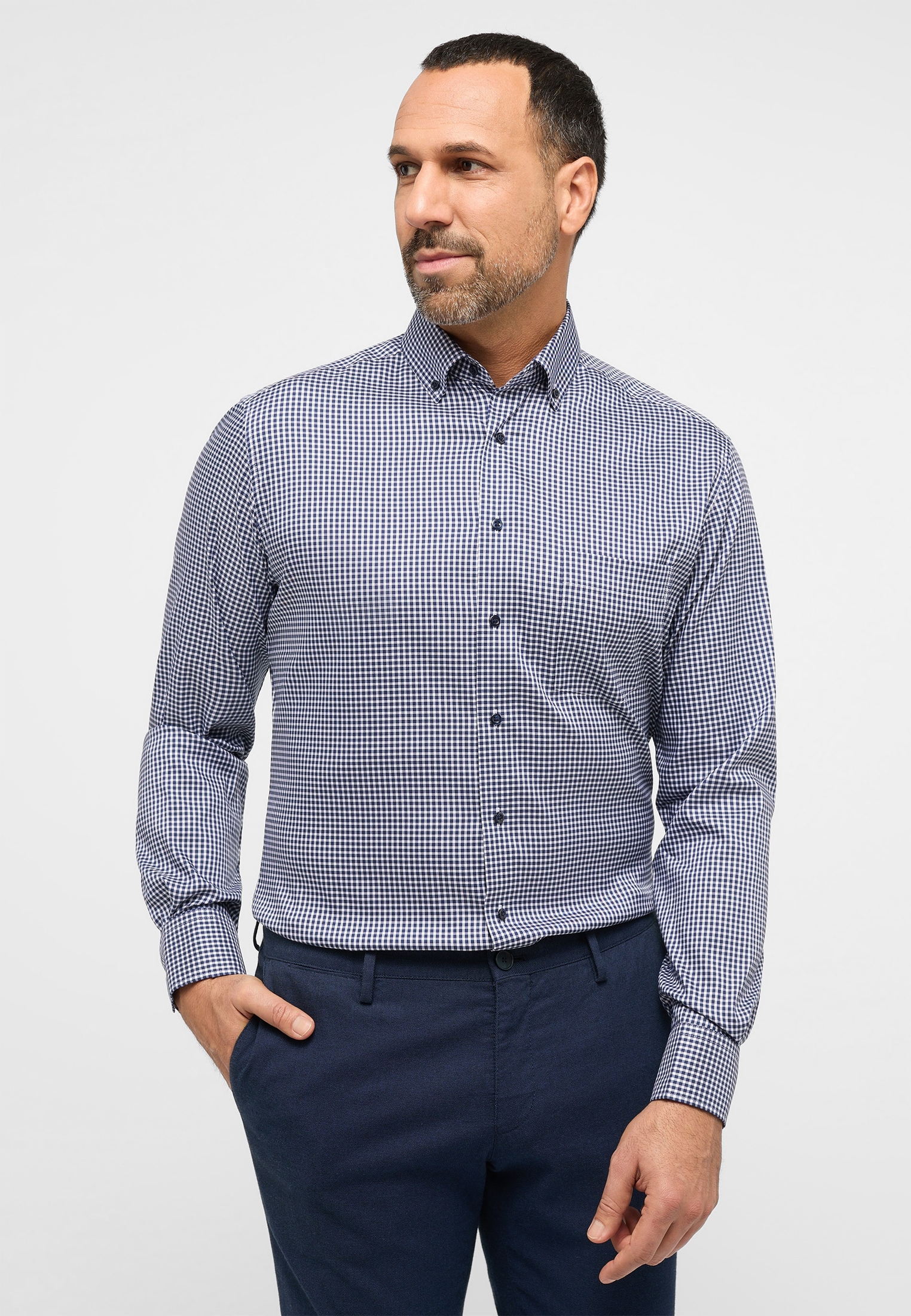 Eterna Langarmhemd "MODERN FIT" günstig online kaufen