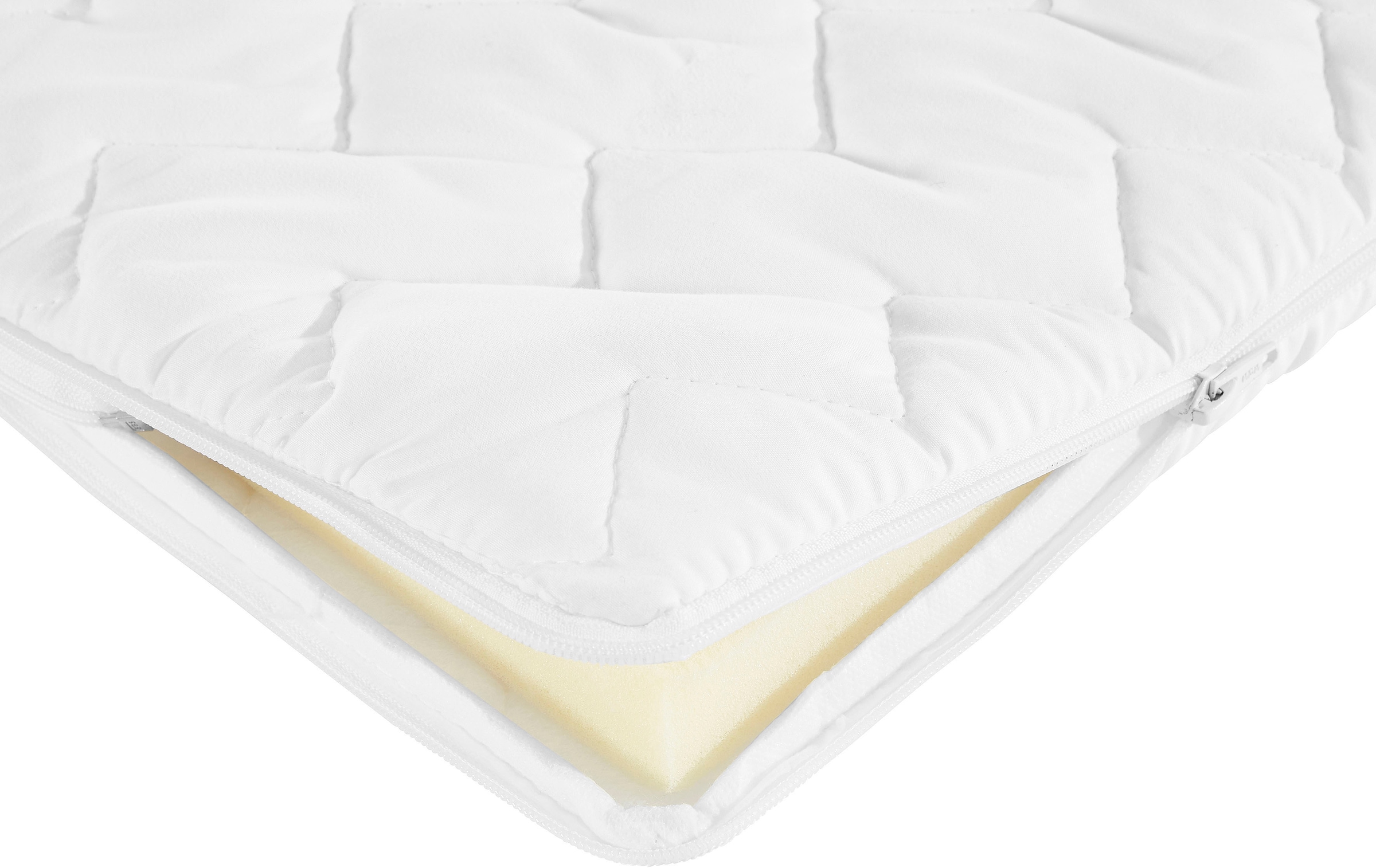 Home affaire Boxspringbett »Harmones« in 3 Breiten, Härtegrad auch im Mix mit je 1 Matratze in H2 und H3