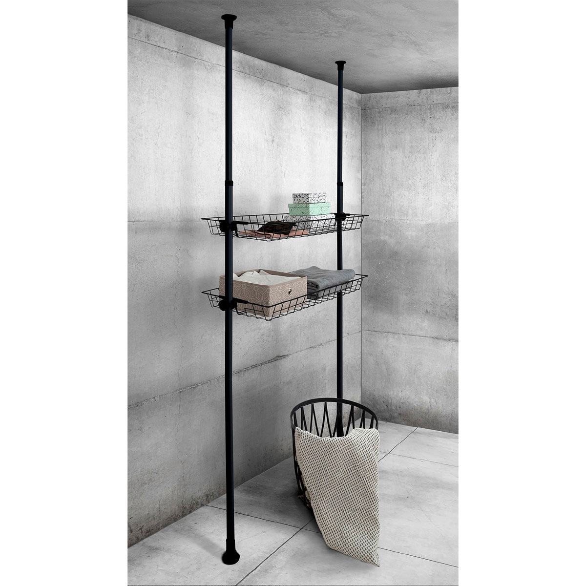 WENKO Klemmstange "Herkules" Ø 7,5 mm ausziehbar verstellbar bis 300 cm günstig online kaufen