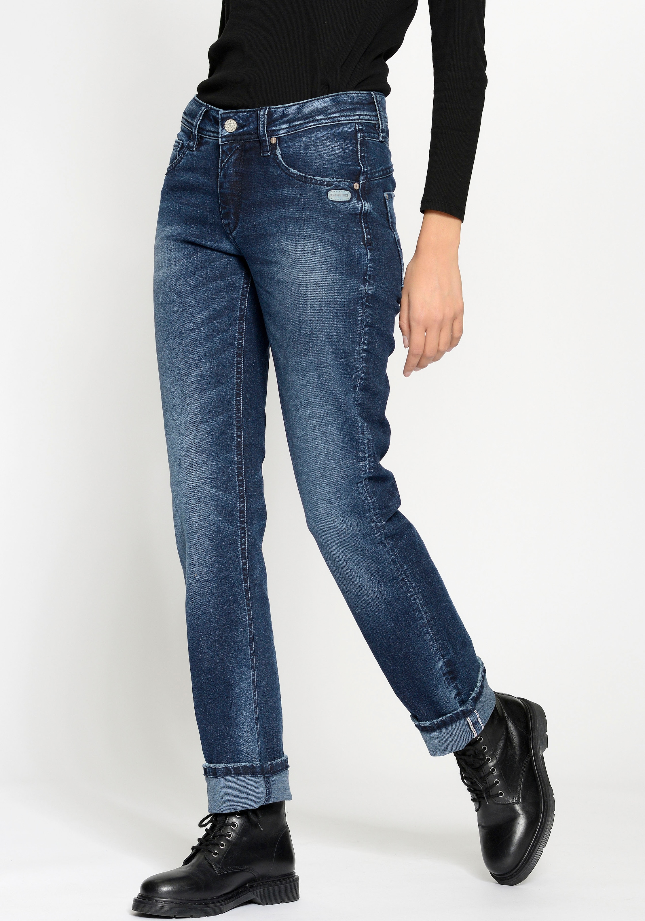 GANG Loose-fit-Jeans "94AMELIE STRAIGHT"