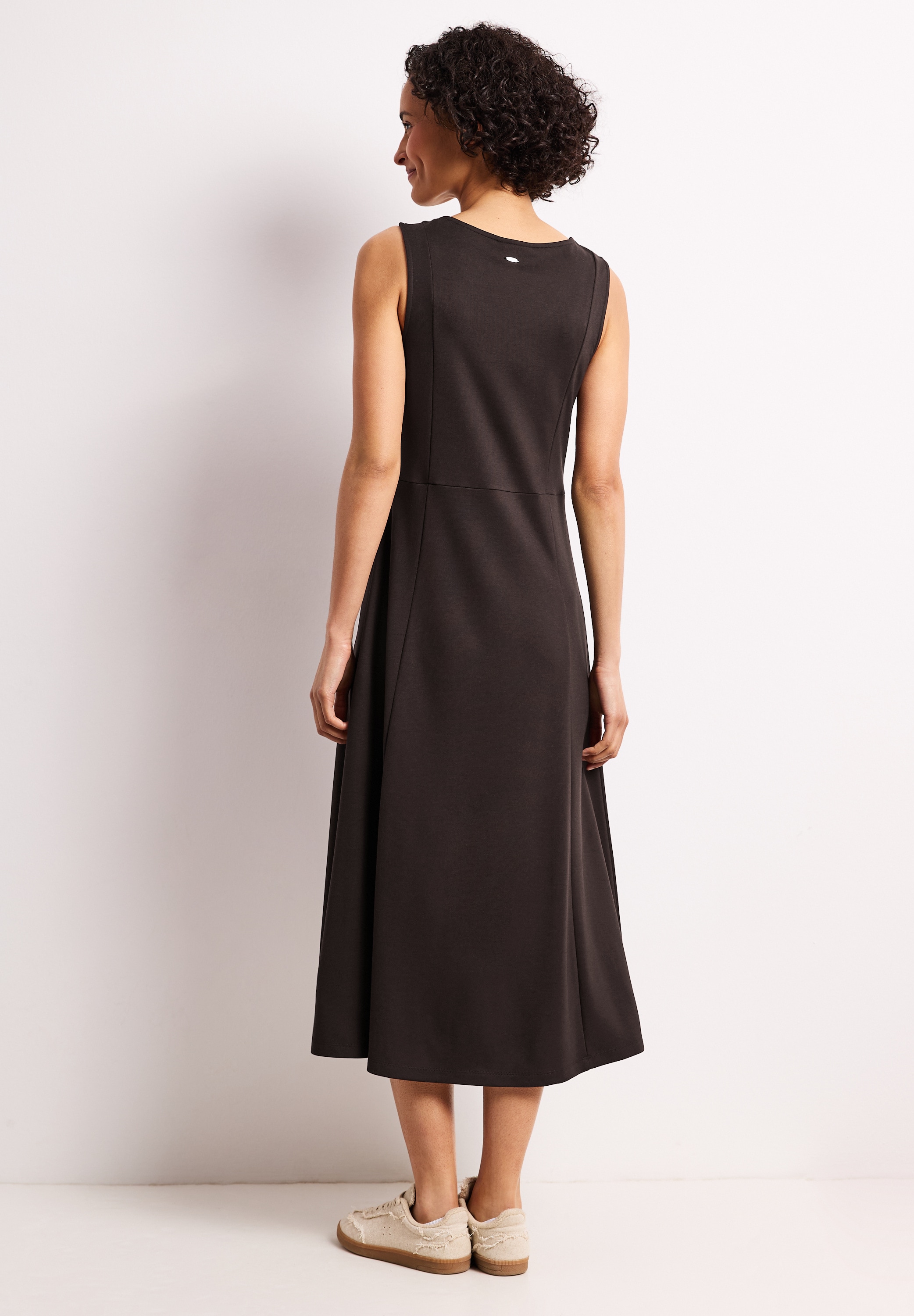 STREET ONE Jerseykleid Ohne Taschen in Unifarbe