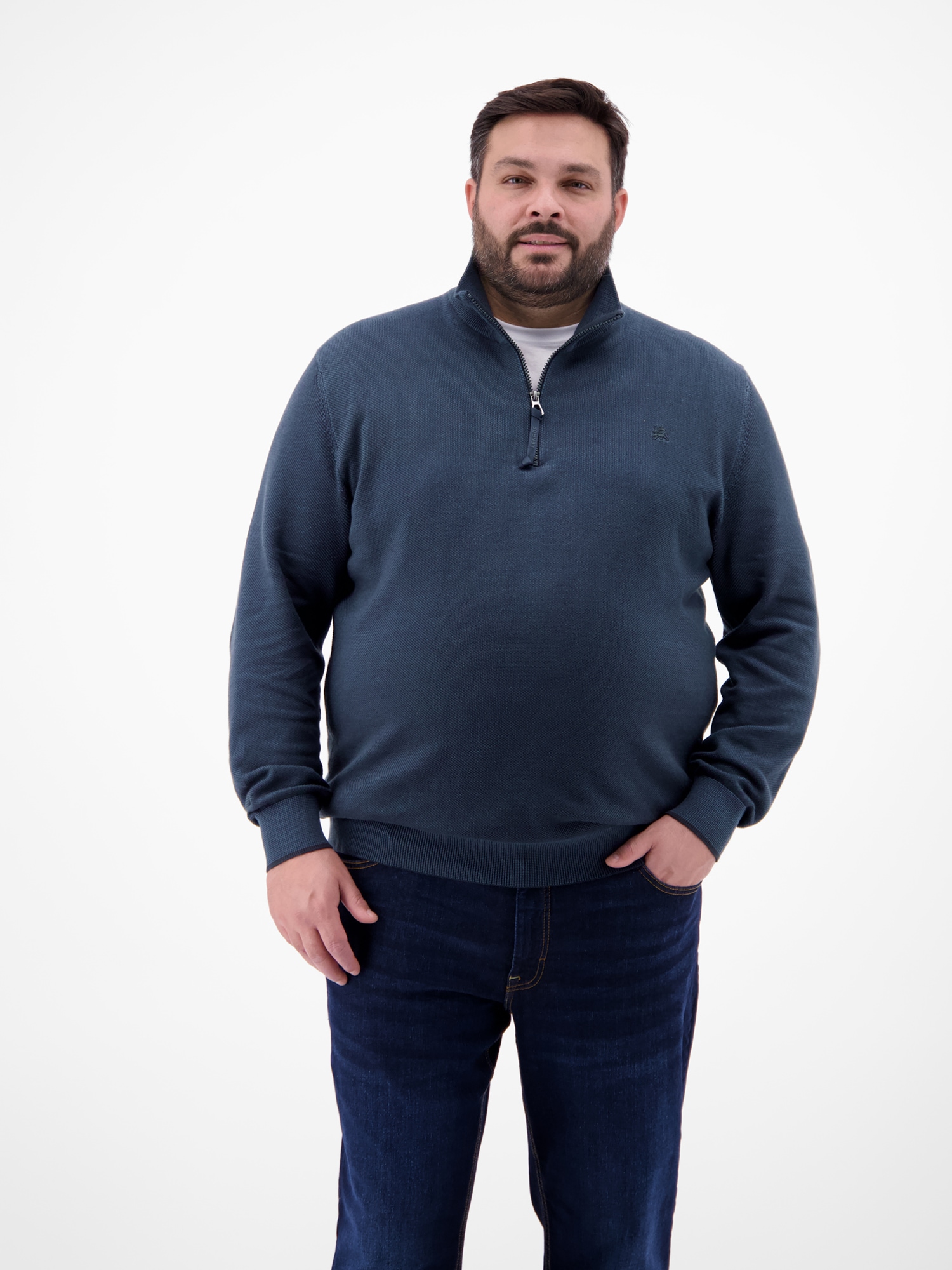 LERROS Troyer "Herren Stricktroyer in lebendiger Optik"