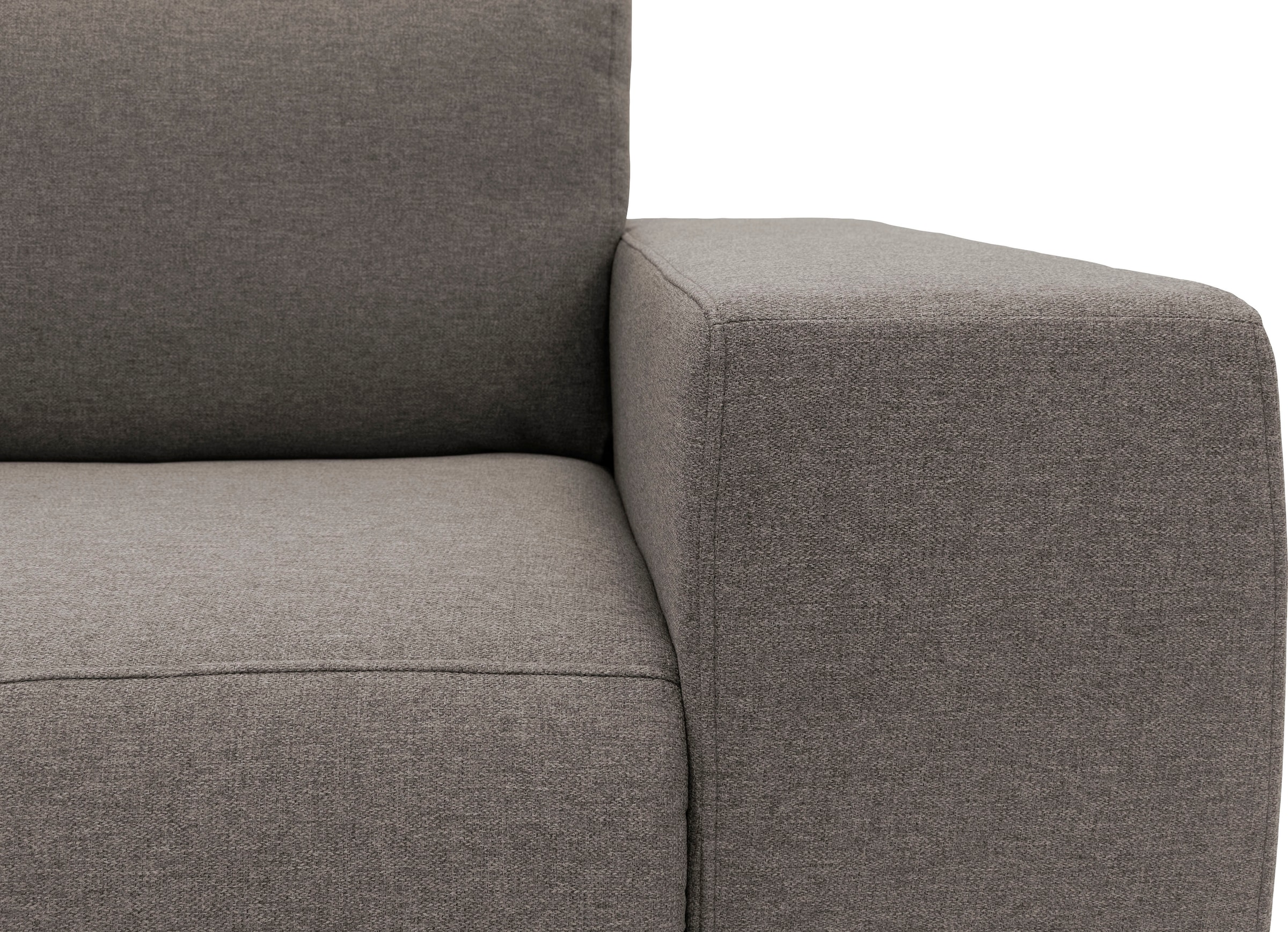 LOOKS by Wolfgang Joop Ecksofa »Looks VI L-Form«, gerade Linien, in 2 Bezugsqualitäten