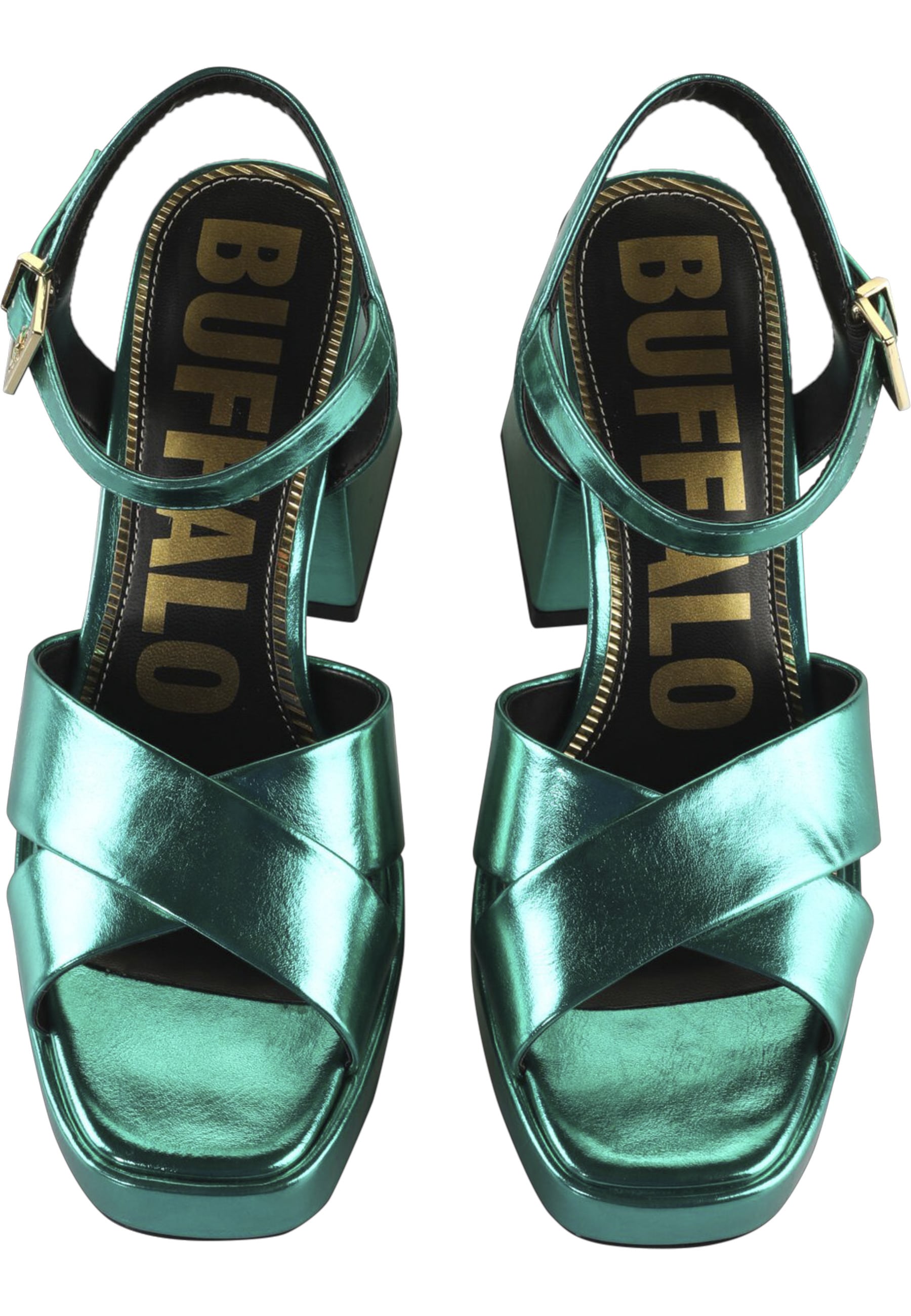 Buffalo High-Heel-Pumps "Buffalo Damen Buffalo Bella Cross Vegan Nappa" günstig online kaufen