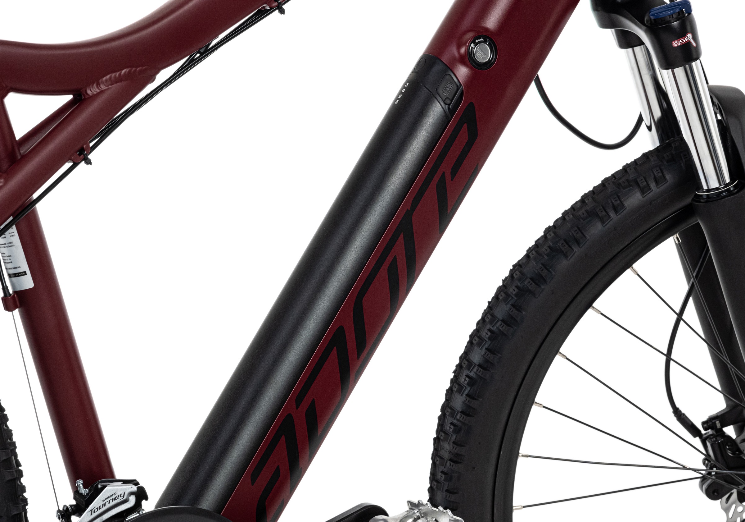 Adore E-Bike »Enforce«, 24 Gang, Shimano, Altus, Heckmotor 250 W, Pedelec, Elektrofahrrad für Damen u. Herren, MTB, Mountainbike