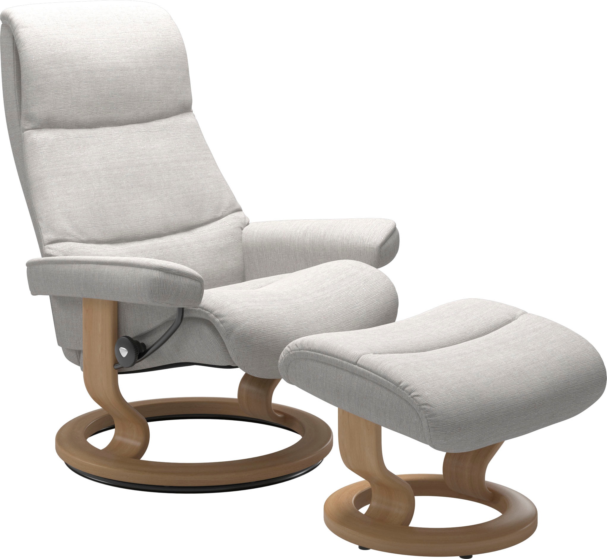 Stressless Fußhocker "View", mit Classic Base,Gestell Eiche