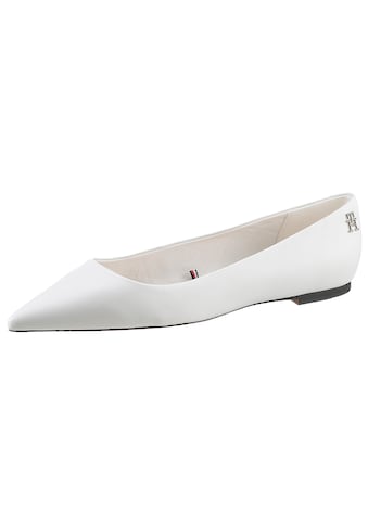 TOMMY HILFIGER Ballerina »TH POINTED« in spitzer Form...
