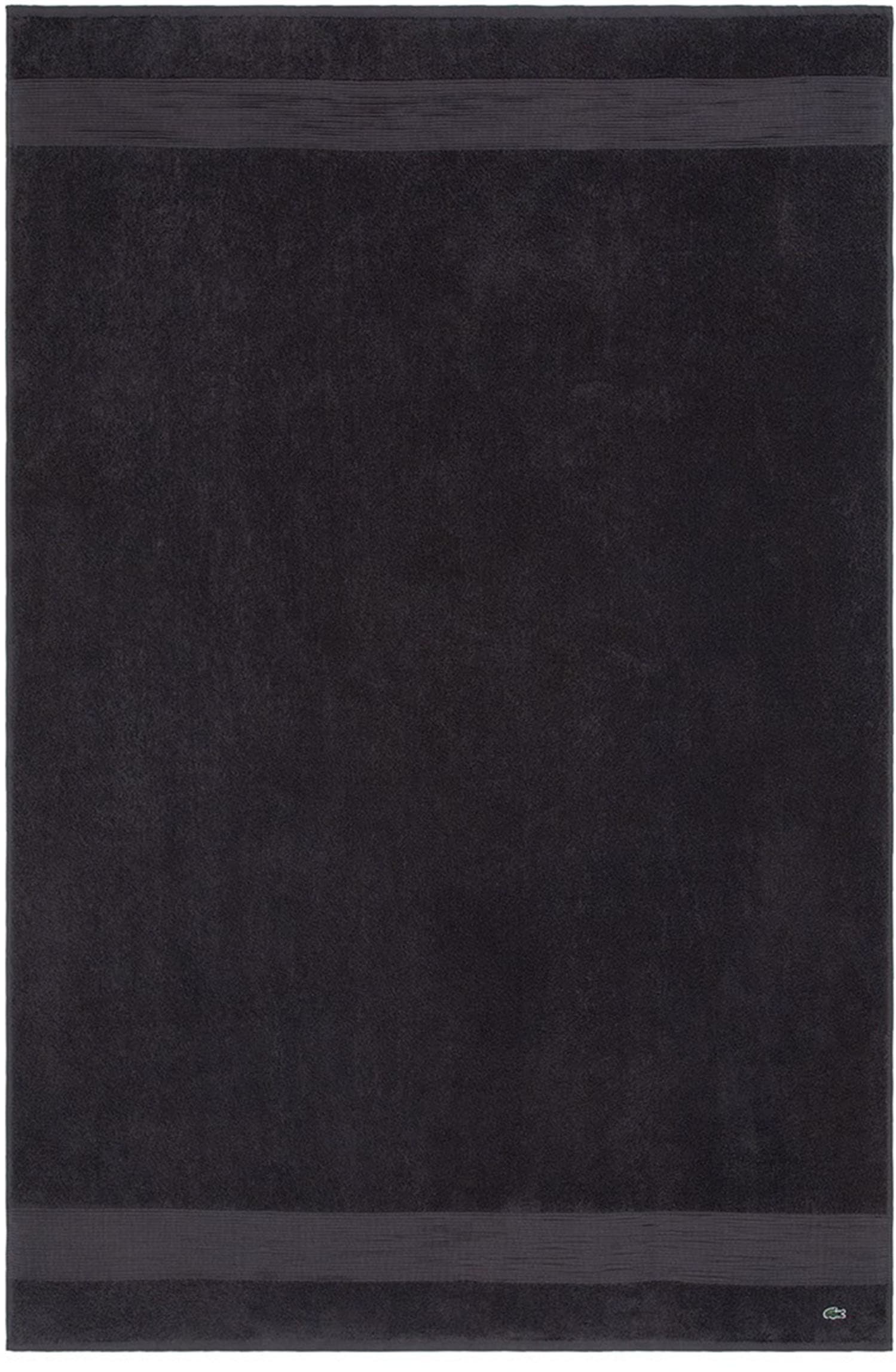 Lacoste Badetuch "LLECROCO" mit Label-Applikationen